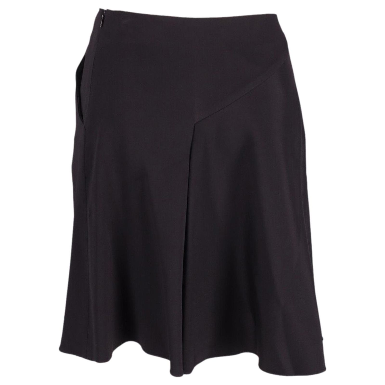 Jupe Maxi Noire Giorgio Fiorlini En Polyester - Taille S, Occasion En Très Bon état, Longue Et Stylée