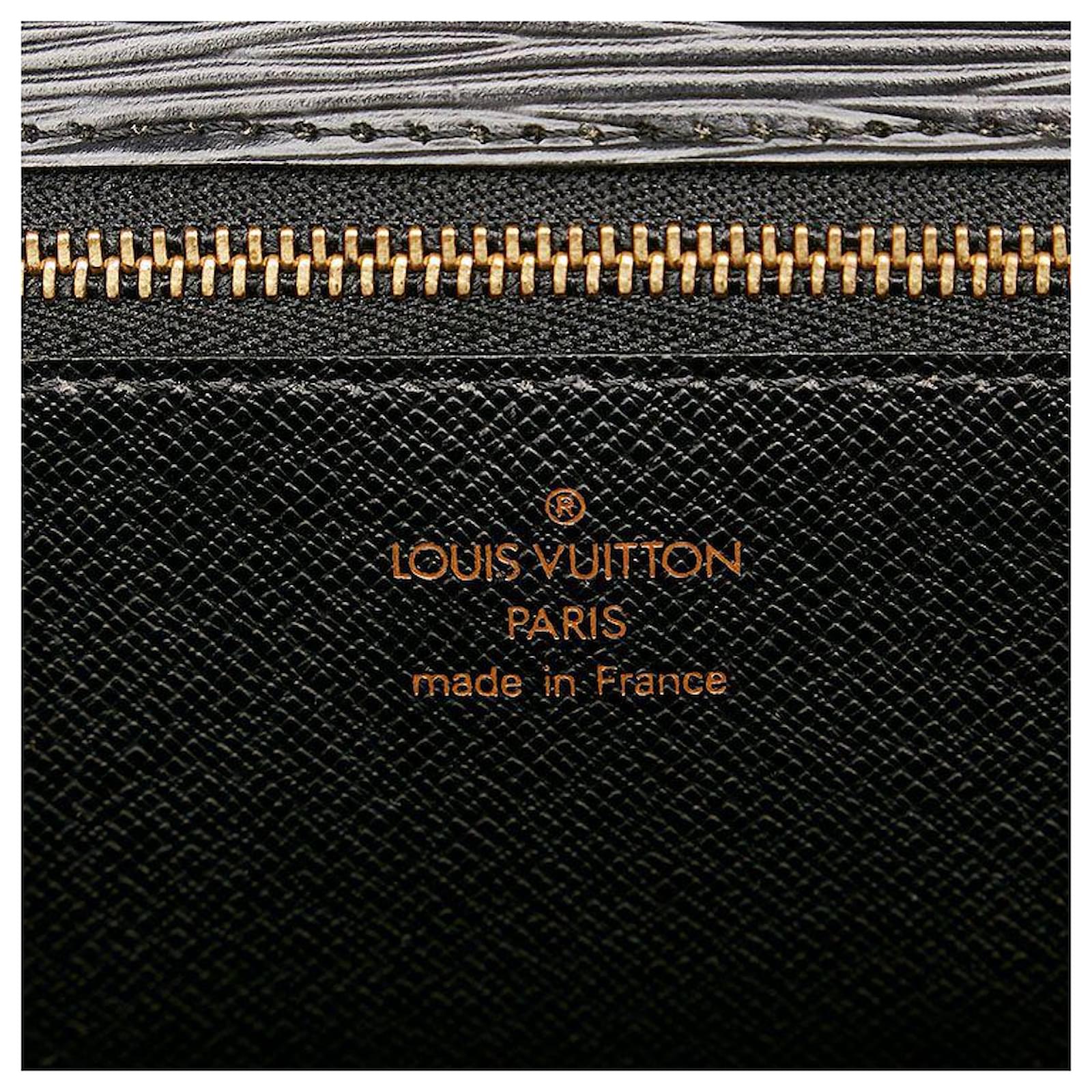 Louis Vuitton Epi Monceau 28 black Leather Pony-style calfskin ref.667876 -  Joli Closet