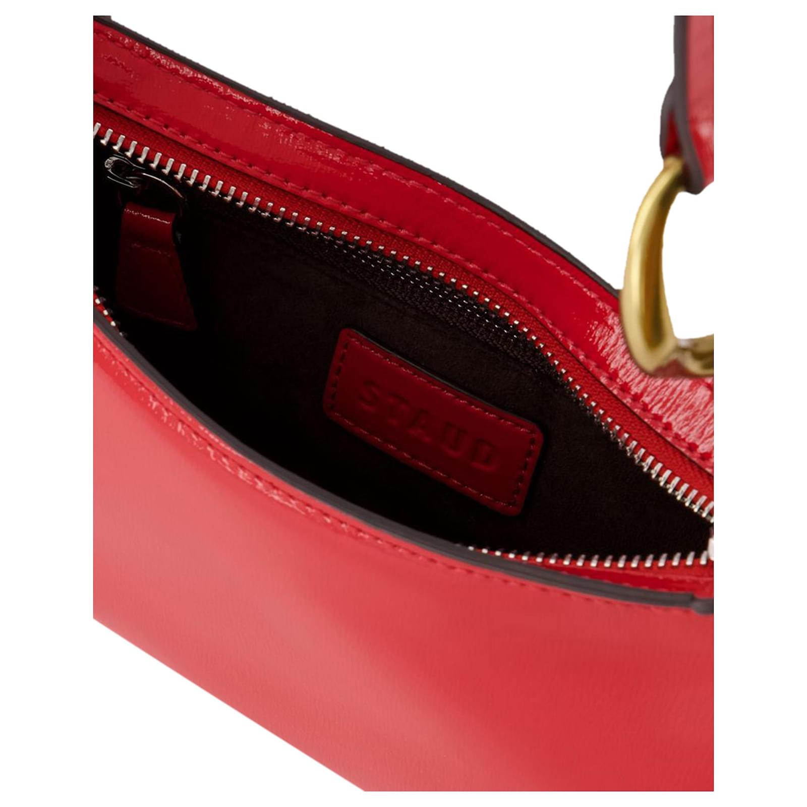 STAUD 'ollie' Shoulder Bag in Red