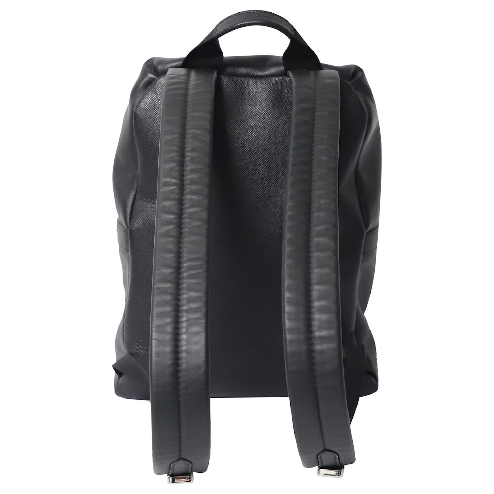 Louis Vuitton LV Discovery backpack Black Leather ref.800921