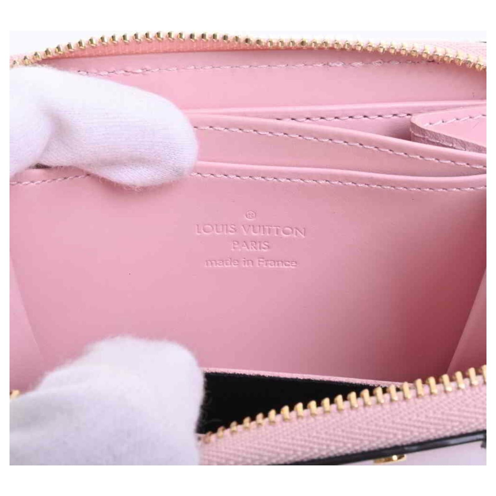 Louis Vuitton Zippy Coin Purse Pink Patent leather ref.668124