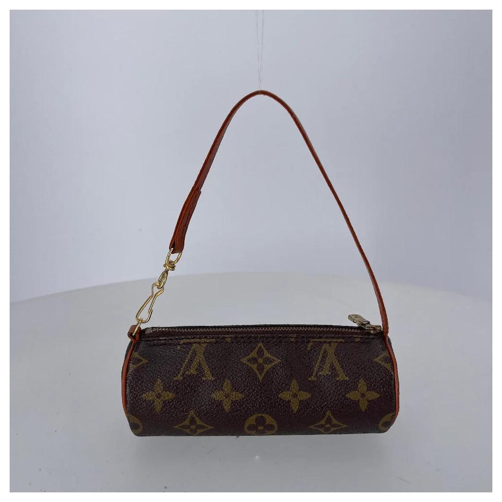 Louis Vuitton Brown Coated Canvas Monogram Papillon Nano Cloth ref.668823 -  Joli Closet