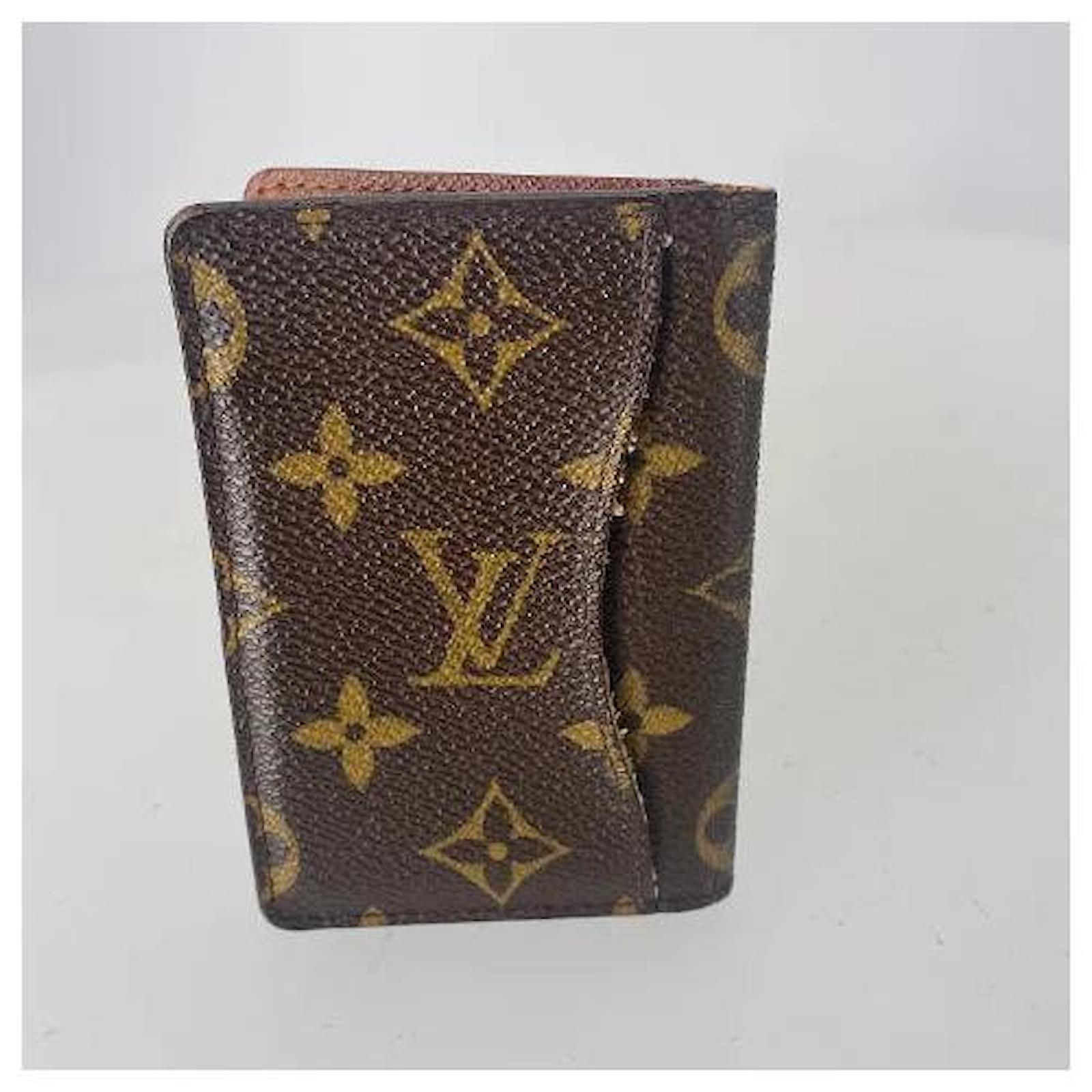Louis Vuitton Kleinlederwaren aus Segeltuch - Braun - 31836824