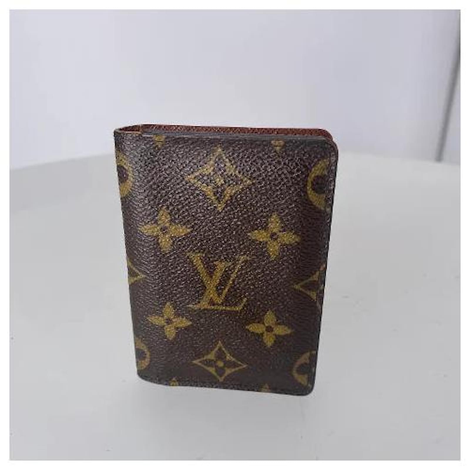 Portafogli Louis vuitton in Tela Marrone - 23767579