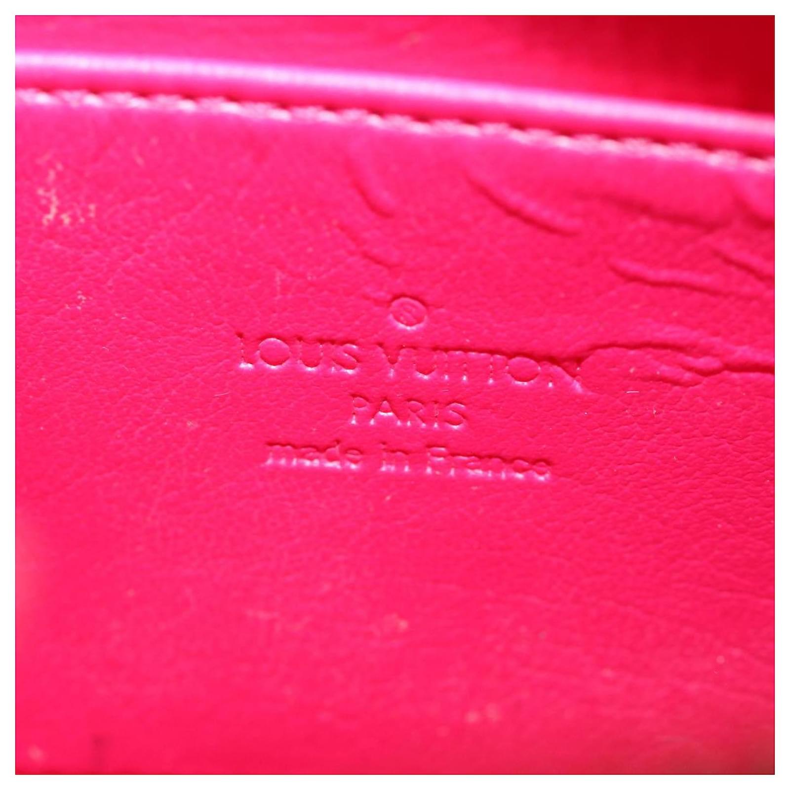LOUIS VUITTON Monogram Vernis TrousseCosmetic CosmeticPouch Pink M93647  rz486 Patent leather ref.669707 - Joli Closet