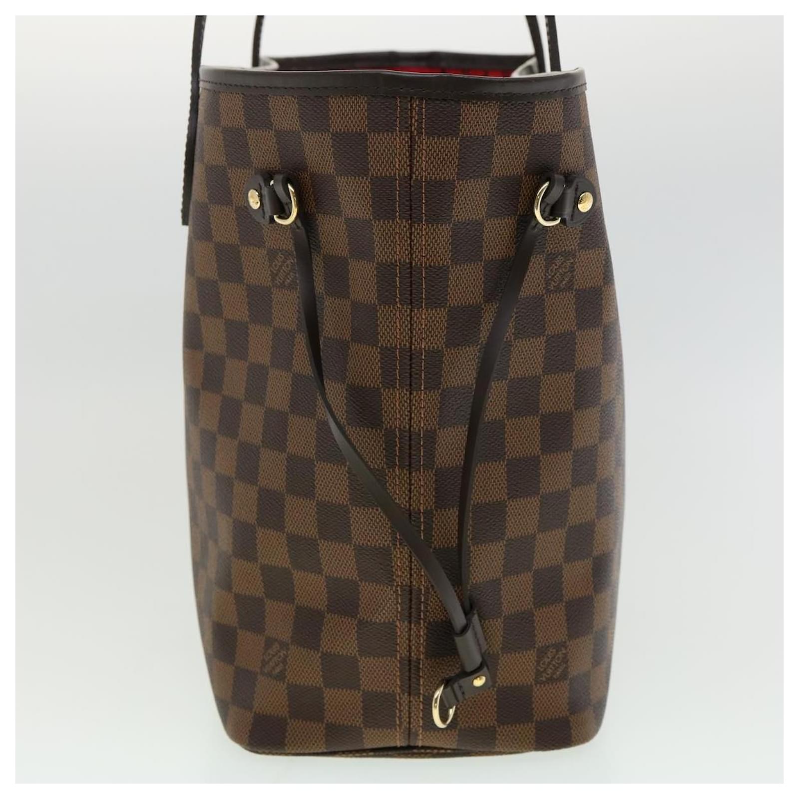 Louis Vuitton Damier Neverfull MM N41358 Tote Bag