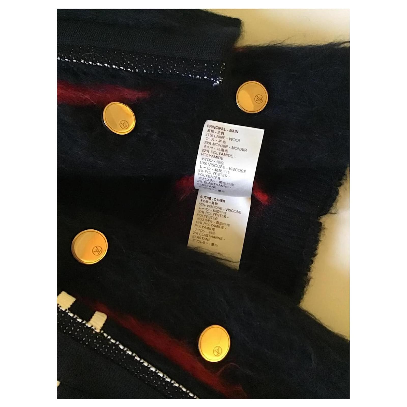 Louis Vuitton Jacket Coat Multiple colors Wool Mohair ref.669825