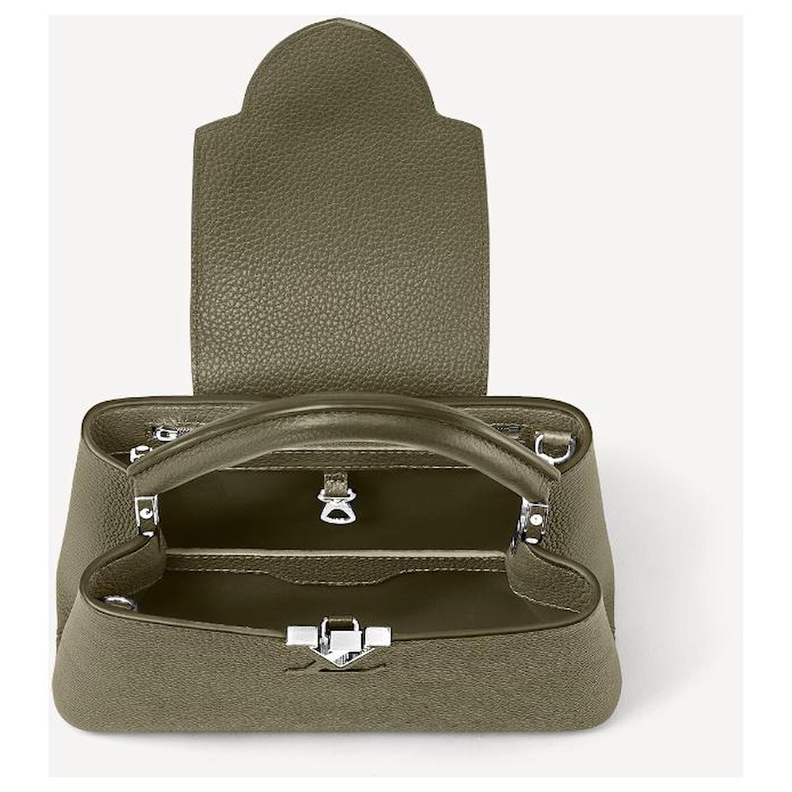 Louis Vuitton LV Capucines BB new Khaki green Leather ref.670099