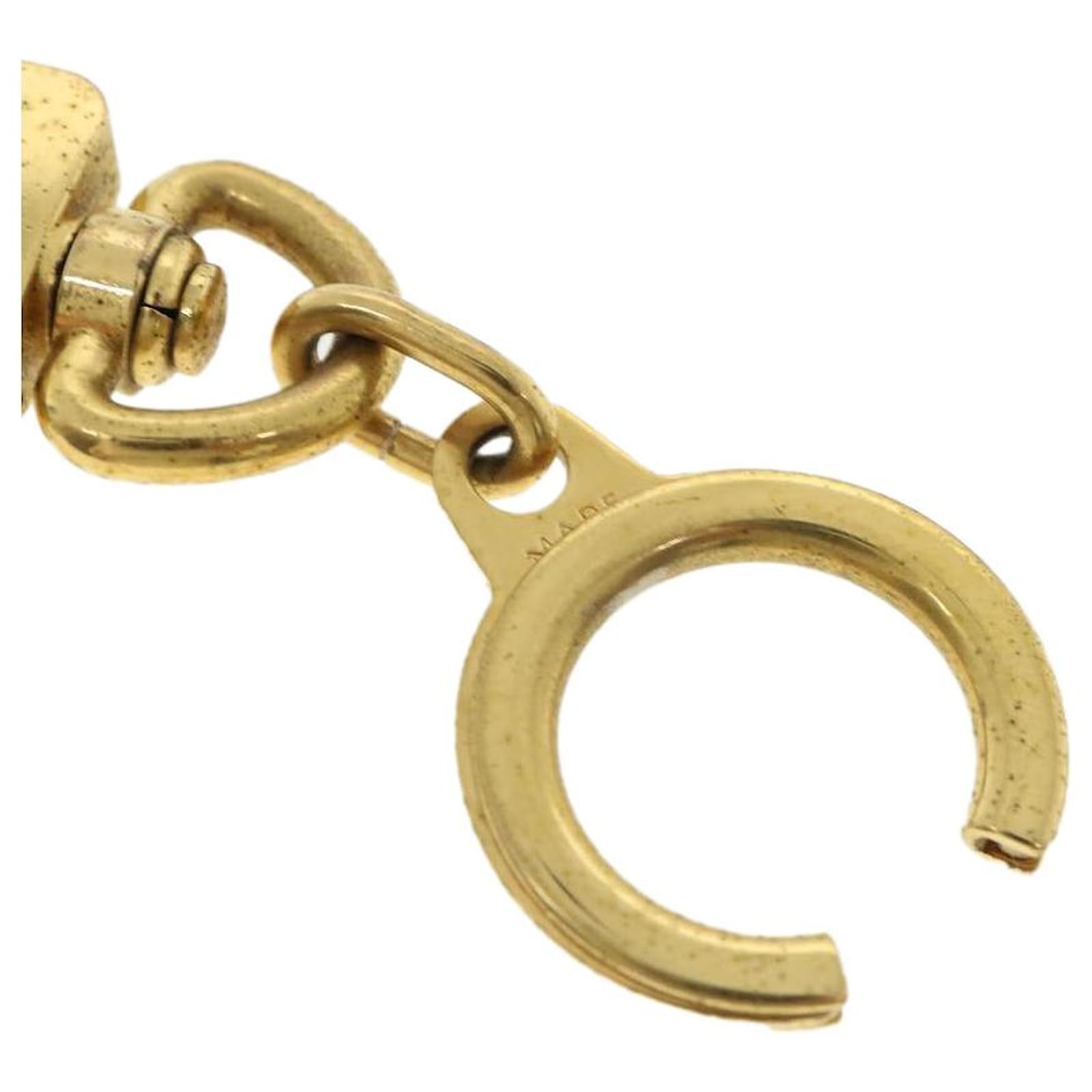 LOUIS VUITTON Anneau Cles Key Ring Gold Tone M62694 LV Auth br436 Metal  ref.460363 - Joli Closet