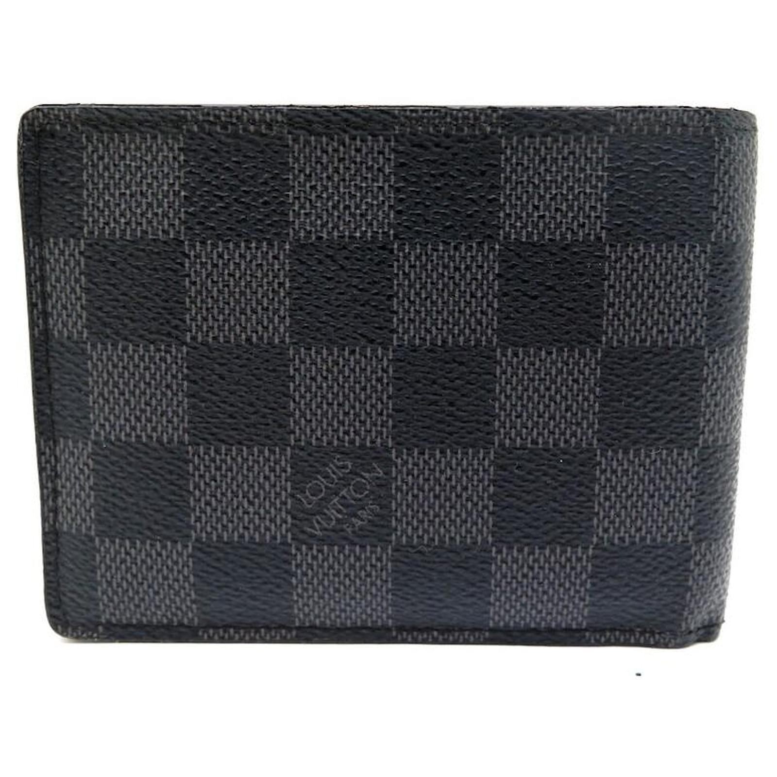 Louis Vuitton Men's Wallet N63261 Damier Graphite 187005427