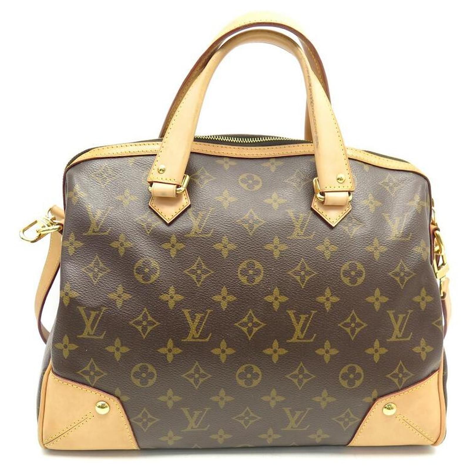 Louis Vuitton M40325 Monogram Retiro PM Shoulder 2WAY Used Hand Bag