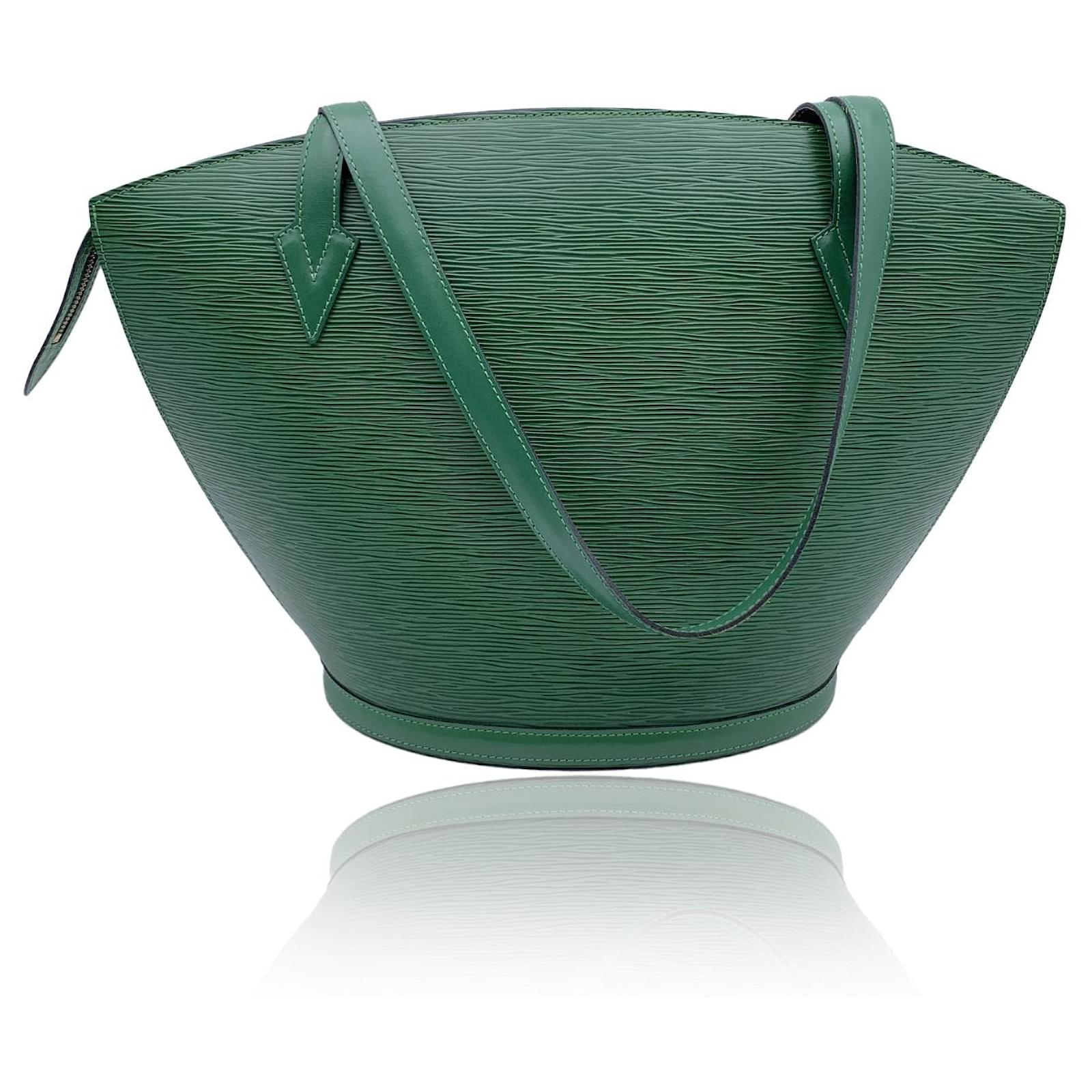 Louis Vuitton Vintage Green Epi Leather Saint Jacques GM Tote Bag  ref.671196 - Joli Closet