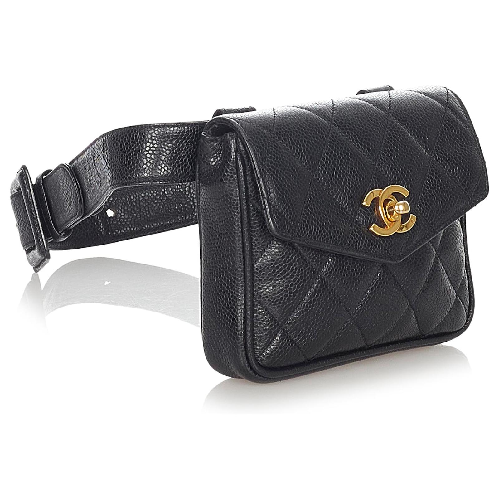 CHANEL Caviar Waist Bag in Black  More Than You Can Imagine
