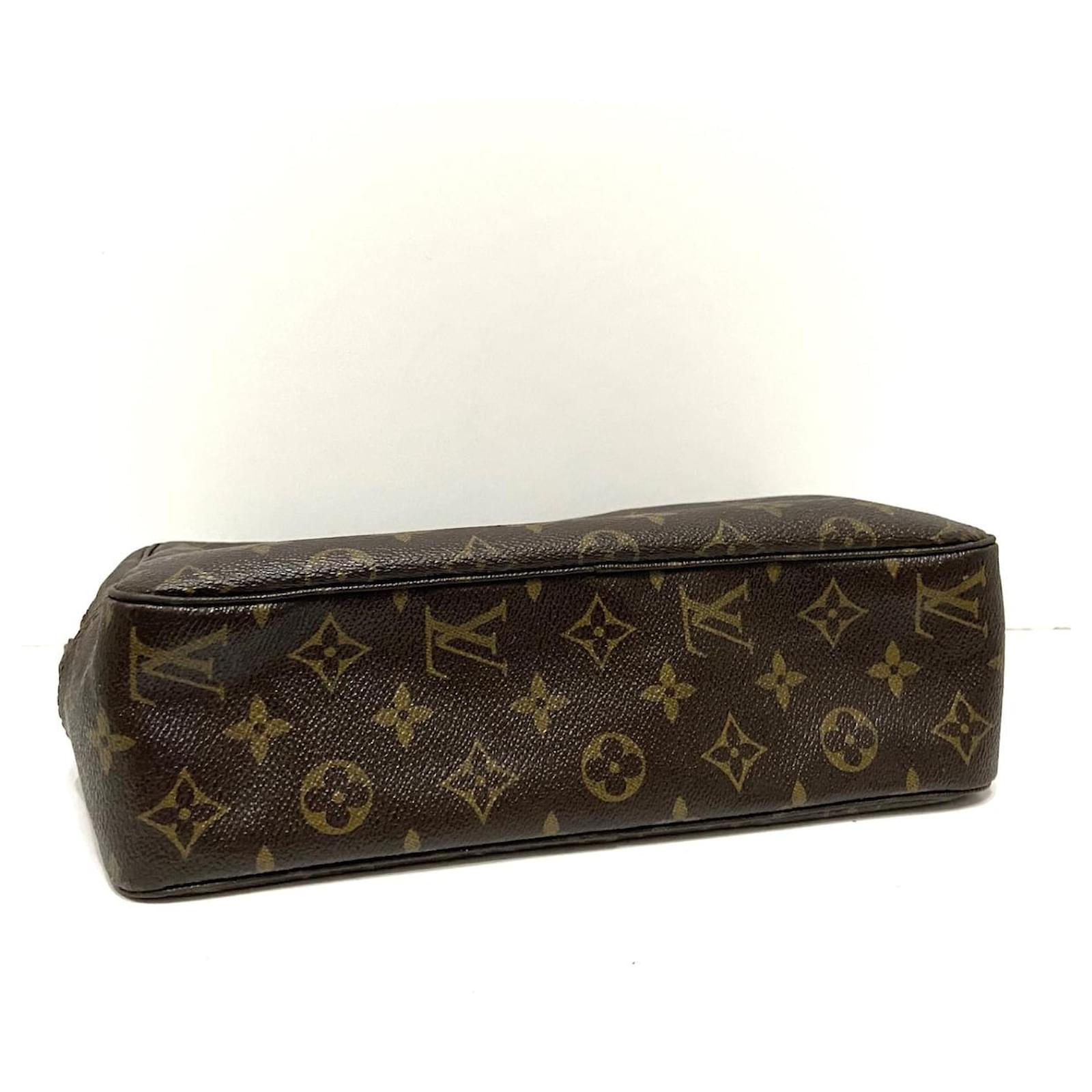 Louis Vuitton Trousse Toilette 28 Brown Cloth ref.671860 - Joli Closet