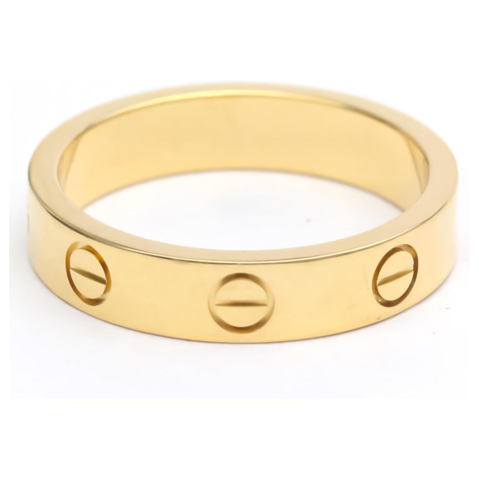 Cartier Love Golden Yellow Gold Ref 671895 Joli Closet cartier-love-golden-yellow-gold-ref-671895-joli-closet