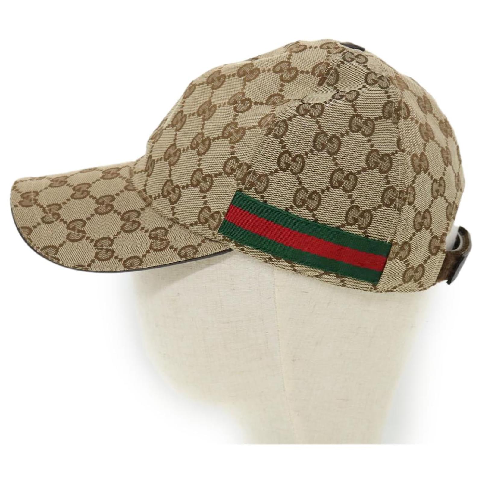 GUCCI Web Sherry Line GG Canvas Cap in Black, Red and Green - AWL3184 –  LuxuryPromise
