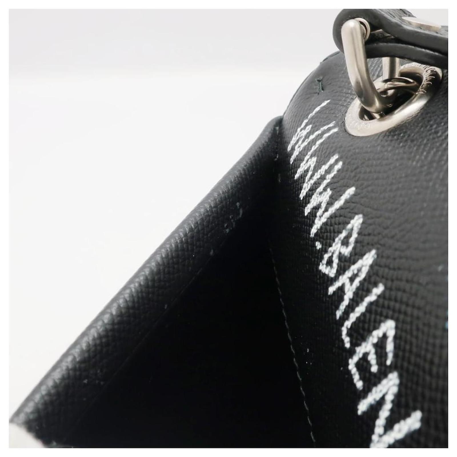 BALENCIAGA BB Round M Chain Shoulder Bag Leather Multicolor