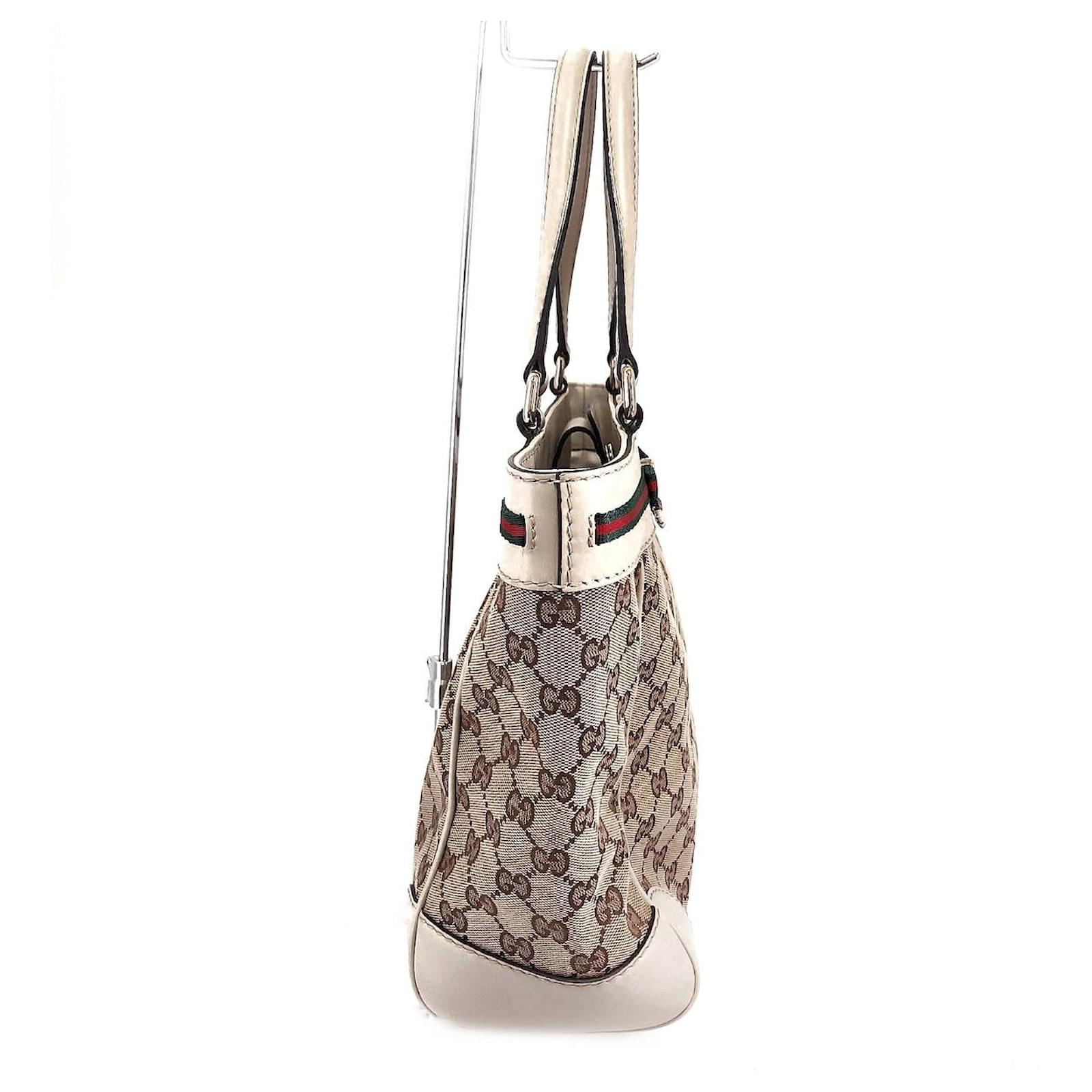 Gucci Women's GG Fabric Sabot Beige