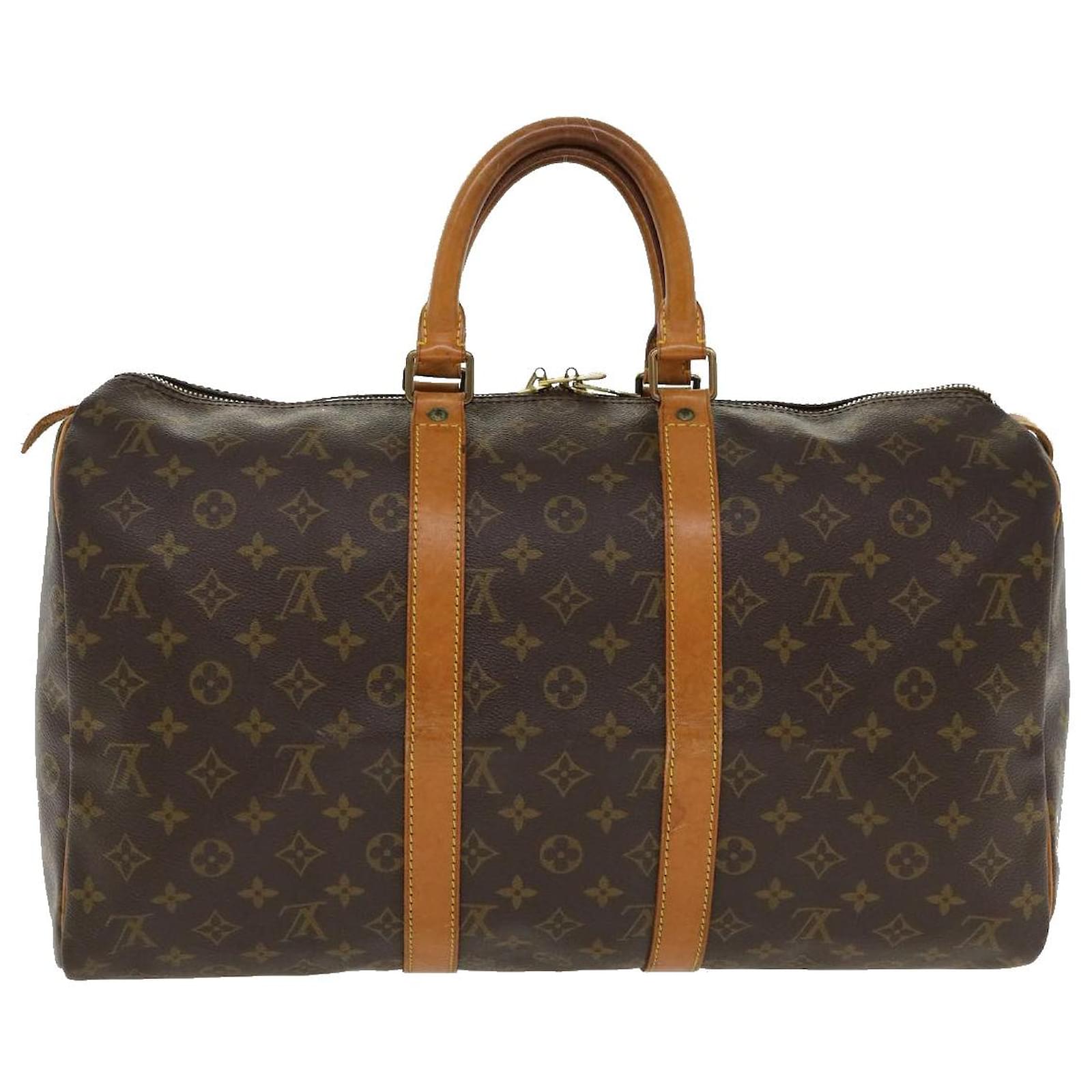 Louis Vuitton Monogram Keepall 45 Boston Bag M41428 LV Auth pt4917