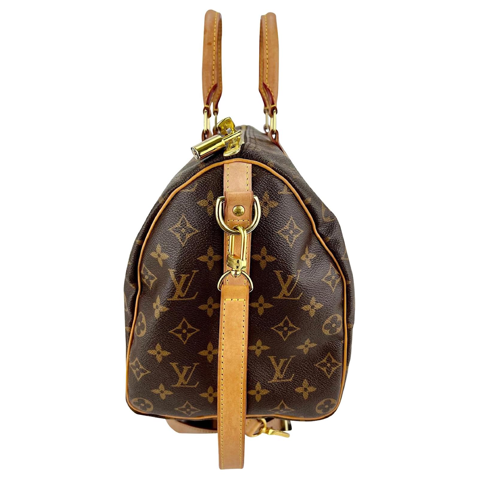 Louis Vuitton Speedy Crossbody Brown Leather ref.265026 - Joli Closet