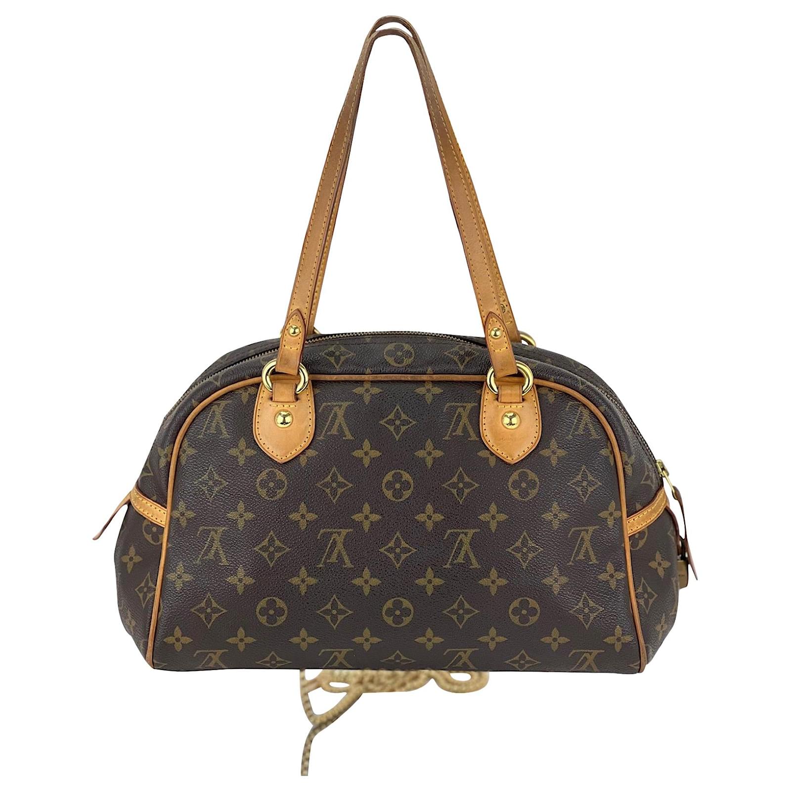 Authentic Louis Vuitton Monogram Canvas Montorgueil PM Shoulder Bag