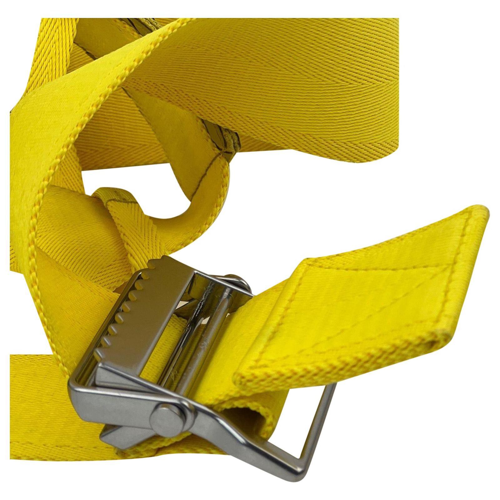 ? Bottega Veneta Rubber Waist Belt Yellow Medium BRAND NEW! ? Bottega Veneta Intrecciato Leather Belt - My Luxury Bargain main image 4
