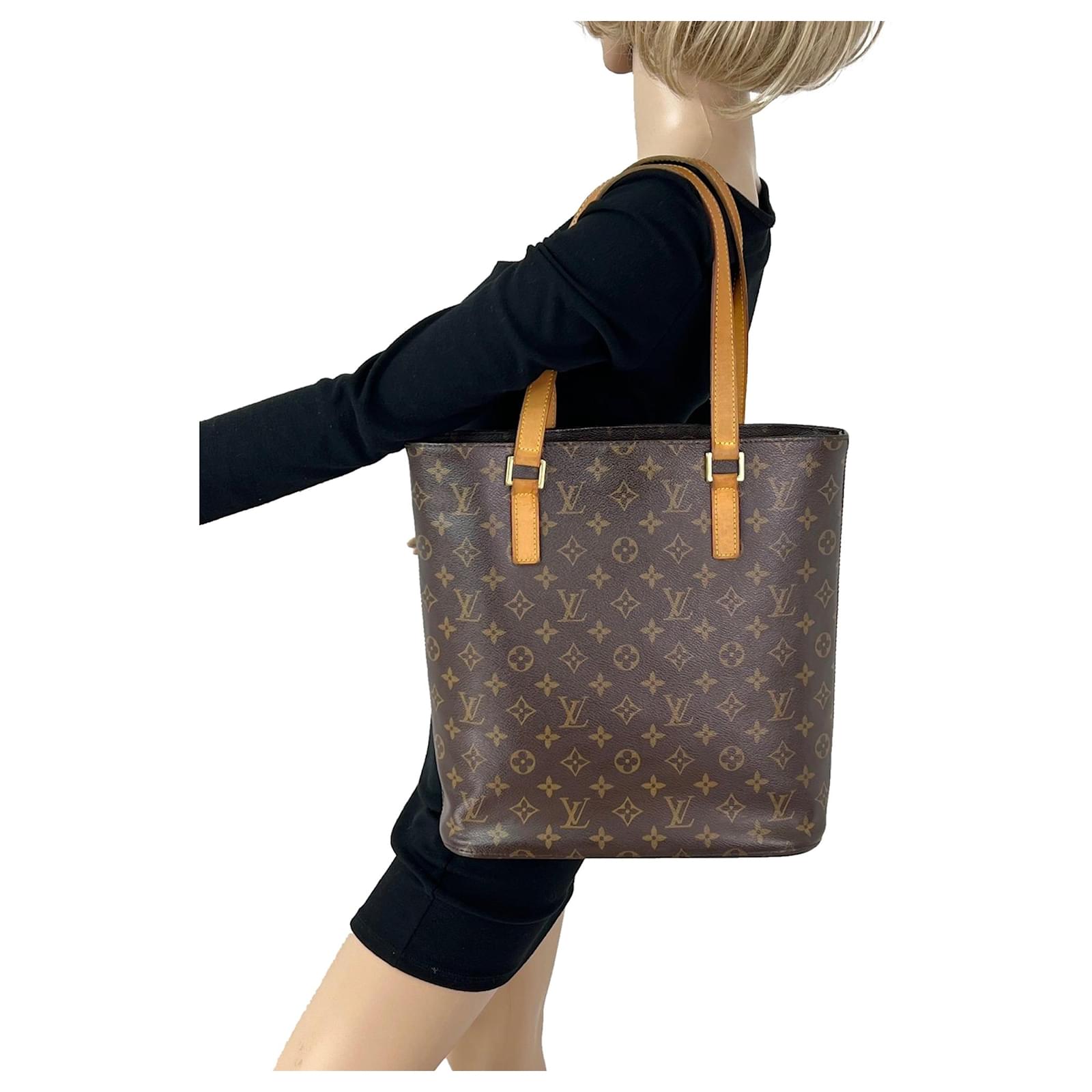 Louis Vuitton Hand Bag Vavin GM M51170 Monogram Canvas Women's Tote Bag Preowned