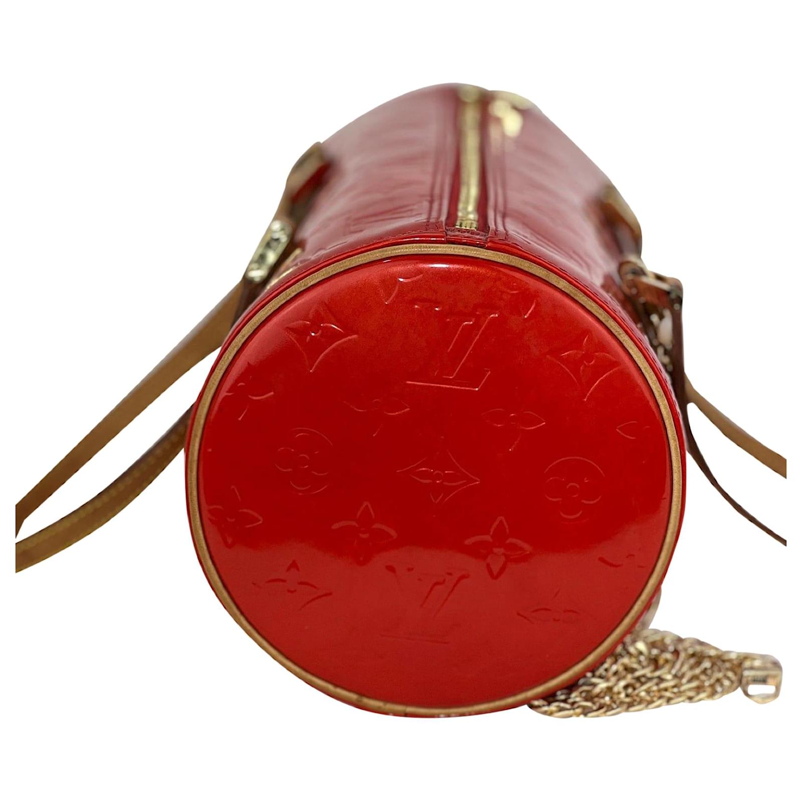 Louis Vuitton Louis Vuitton Handbag Papillon 30 Red Vernis Leather Vintage  Shoulder Bag A931 ref.639183 - Joli Closet