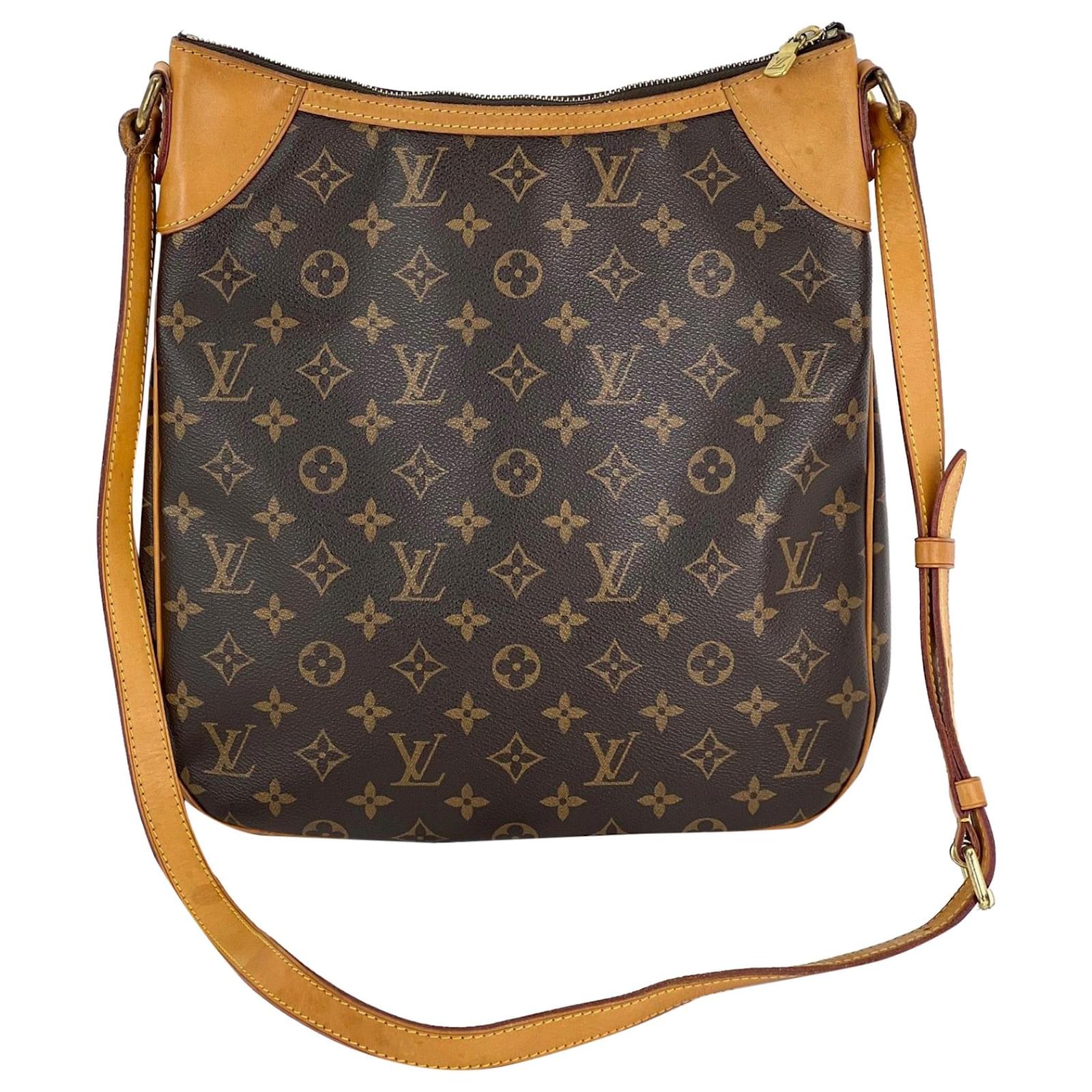 Louis Vuitton Odeon Crossbody MM Brown Canvas