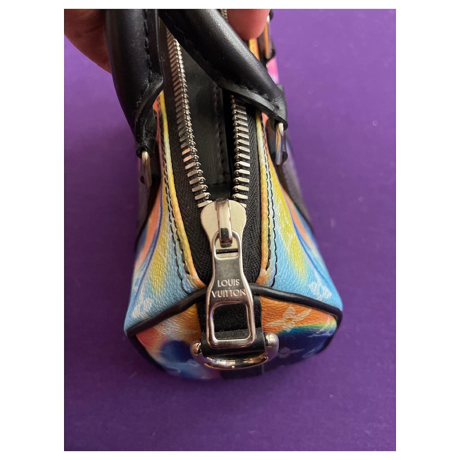 Keepall Xs sunset tie-dye starburst bag clutch sling Louis Vuitton