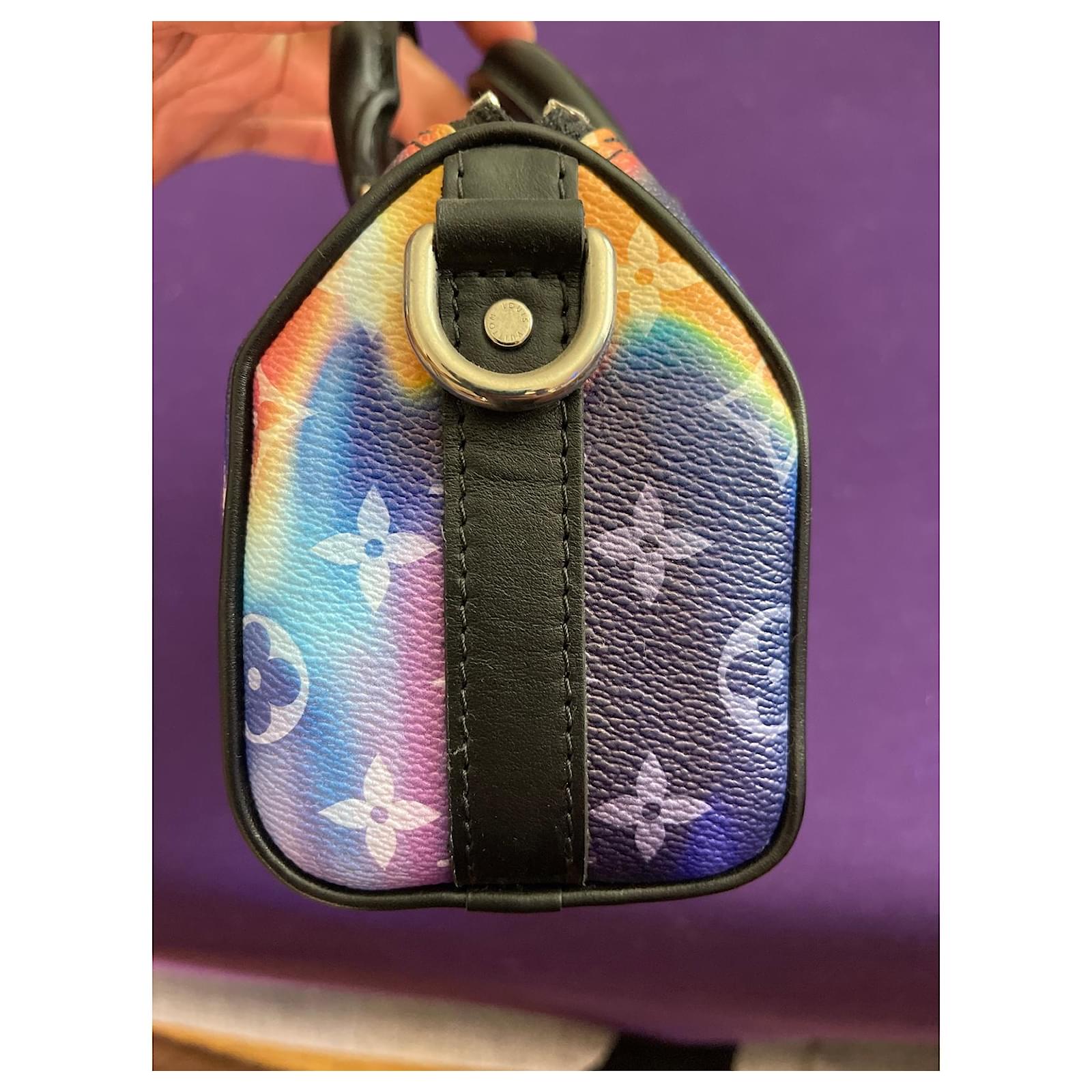 lv holographic bag