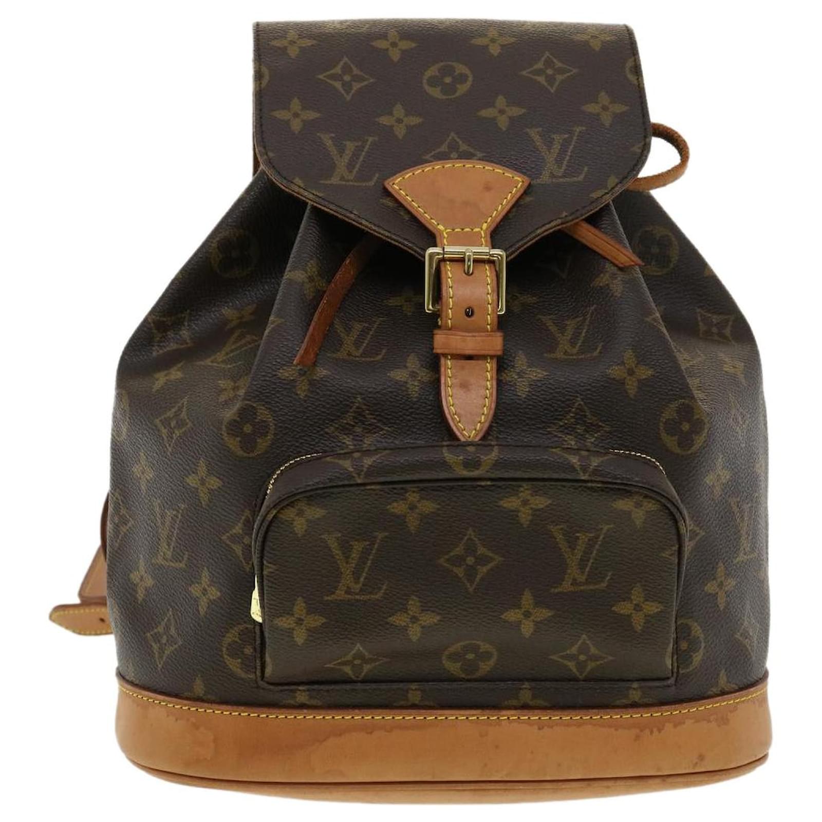 LOUIS VUITTON Monogram Montsouris MM Backpack M51136 LV Auth lt638 Cloth  ref.675108 - Joli Closet