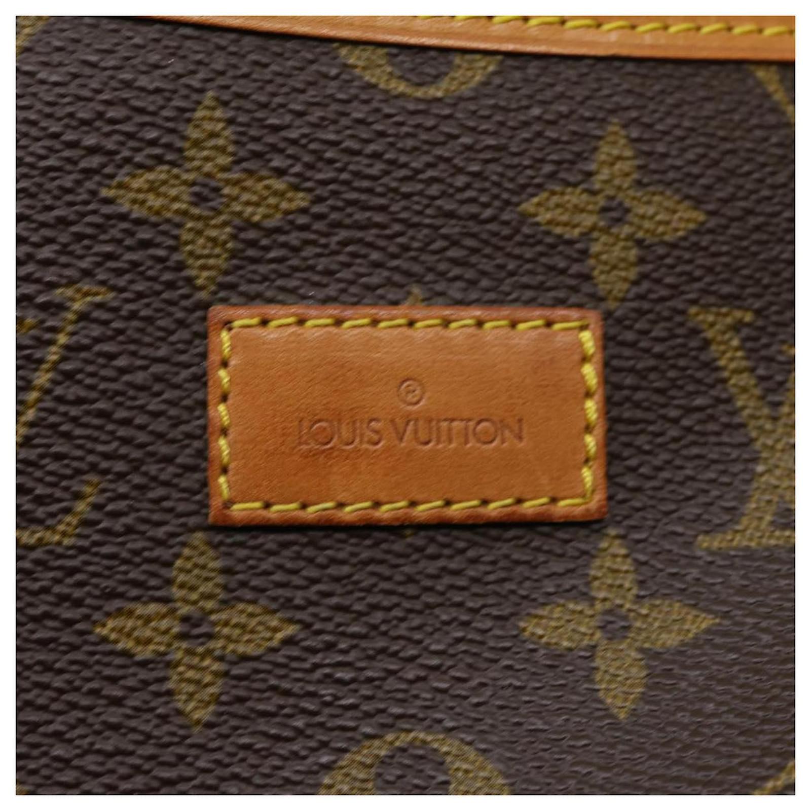 Louis Vuitton Saumur 35 Brown Cloth ref.710071 - Joli Closet