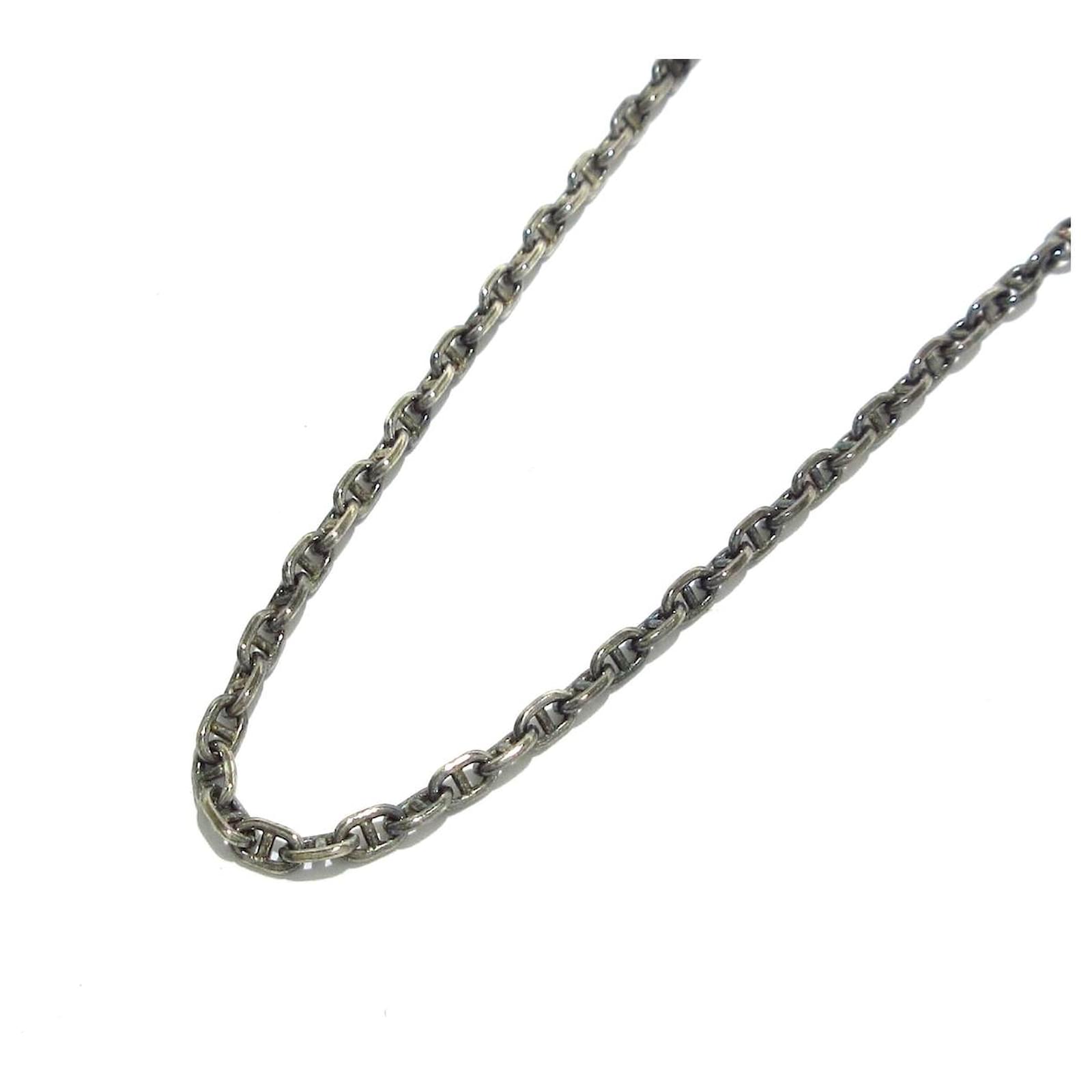 Herm s Clou De Selle Silvery Silver Ref 676164 Joli Closet herm-s-clou-de-selle-silvery-silver-ref-676164-joli-closet