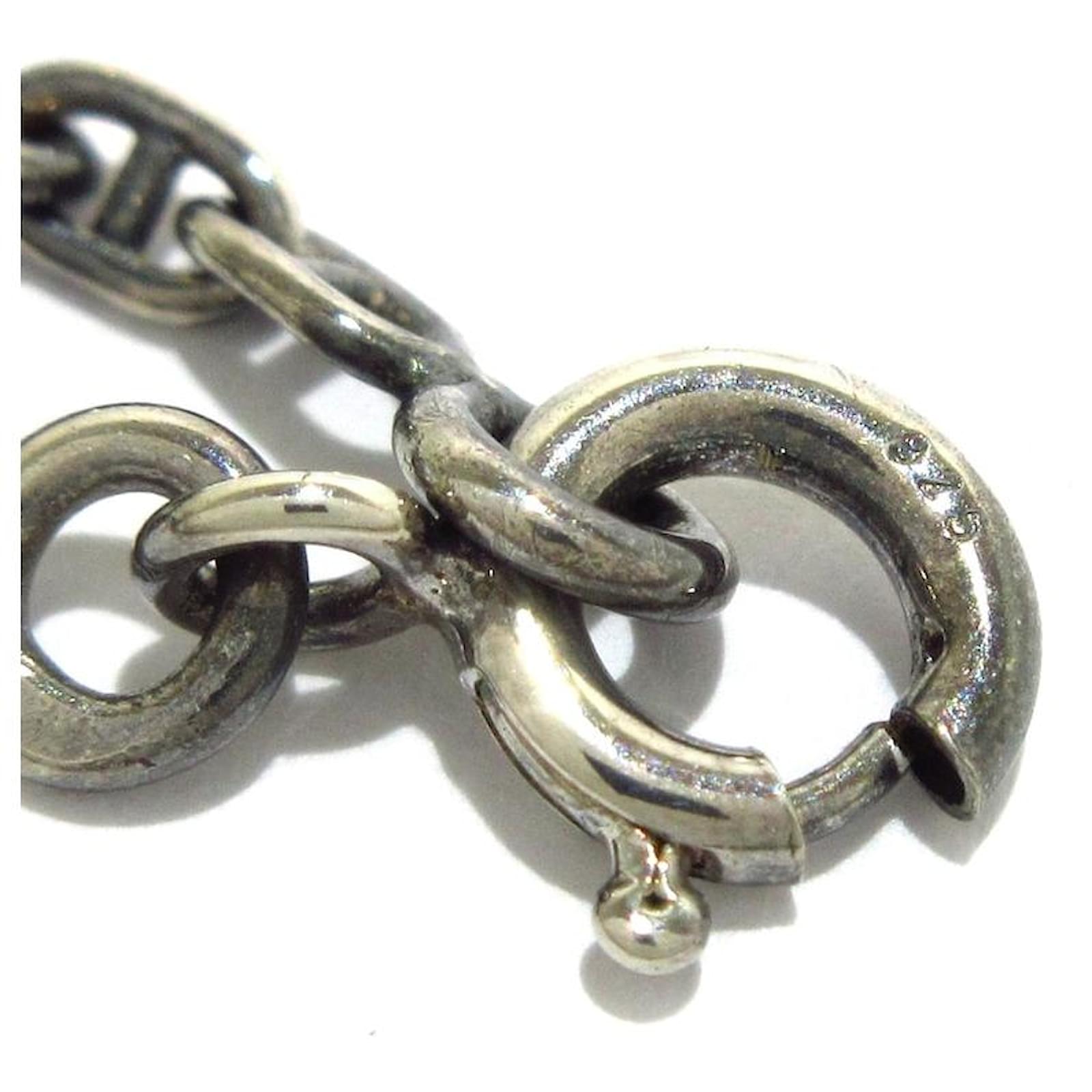 ANCIEN PETIT COUTEAU De Poche Pliant En Argent Massif breloque sautoir EUR 24,90 - IT
