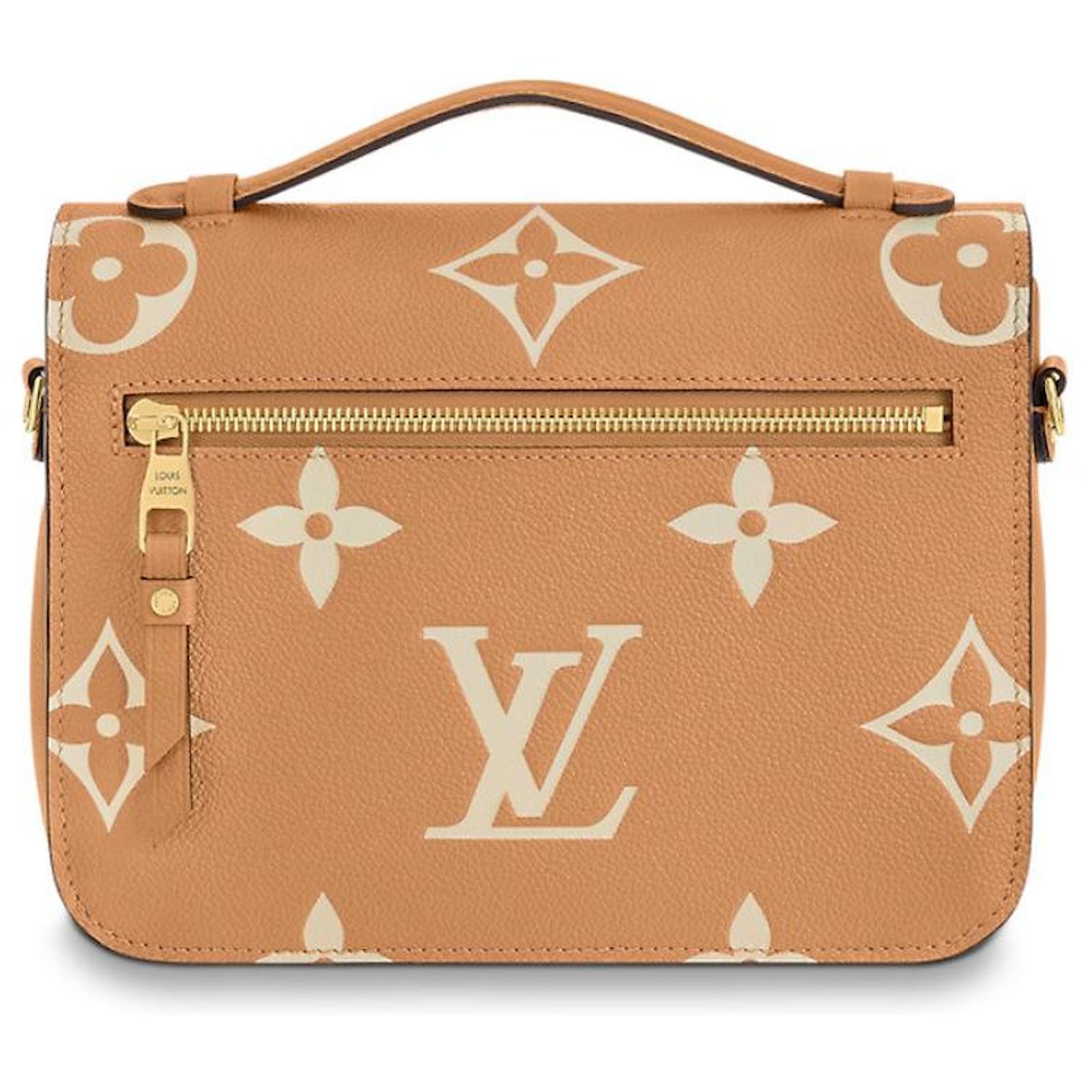 Metis leather crossbody bag Louis Vuitton Beige in Leather - 37422933