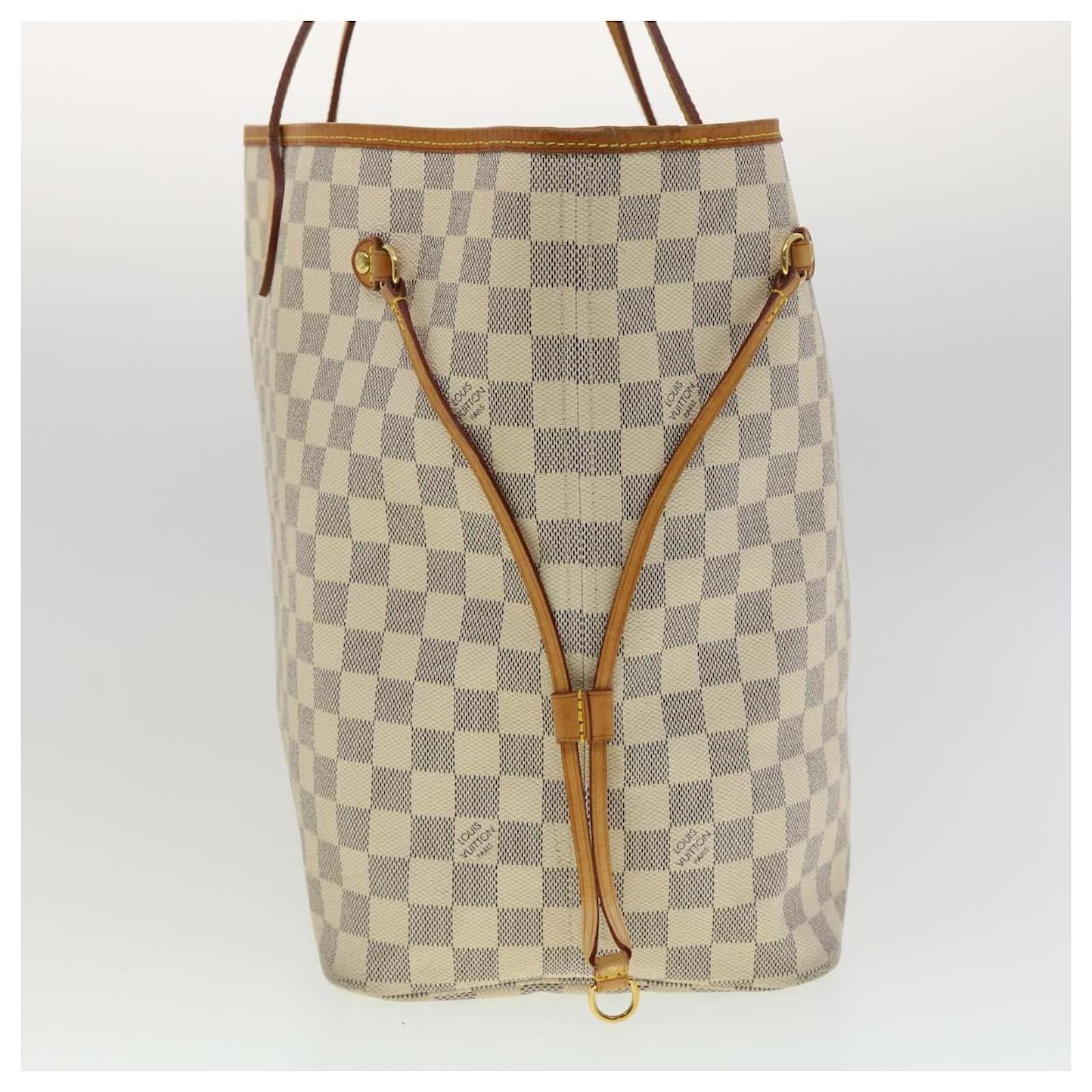 Louis Vuitton Neverfull GM White Cloth ref.676458 - Joli Closet