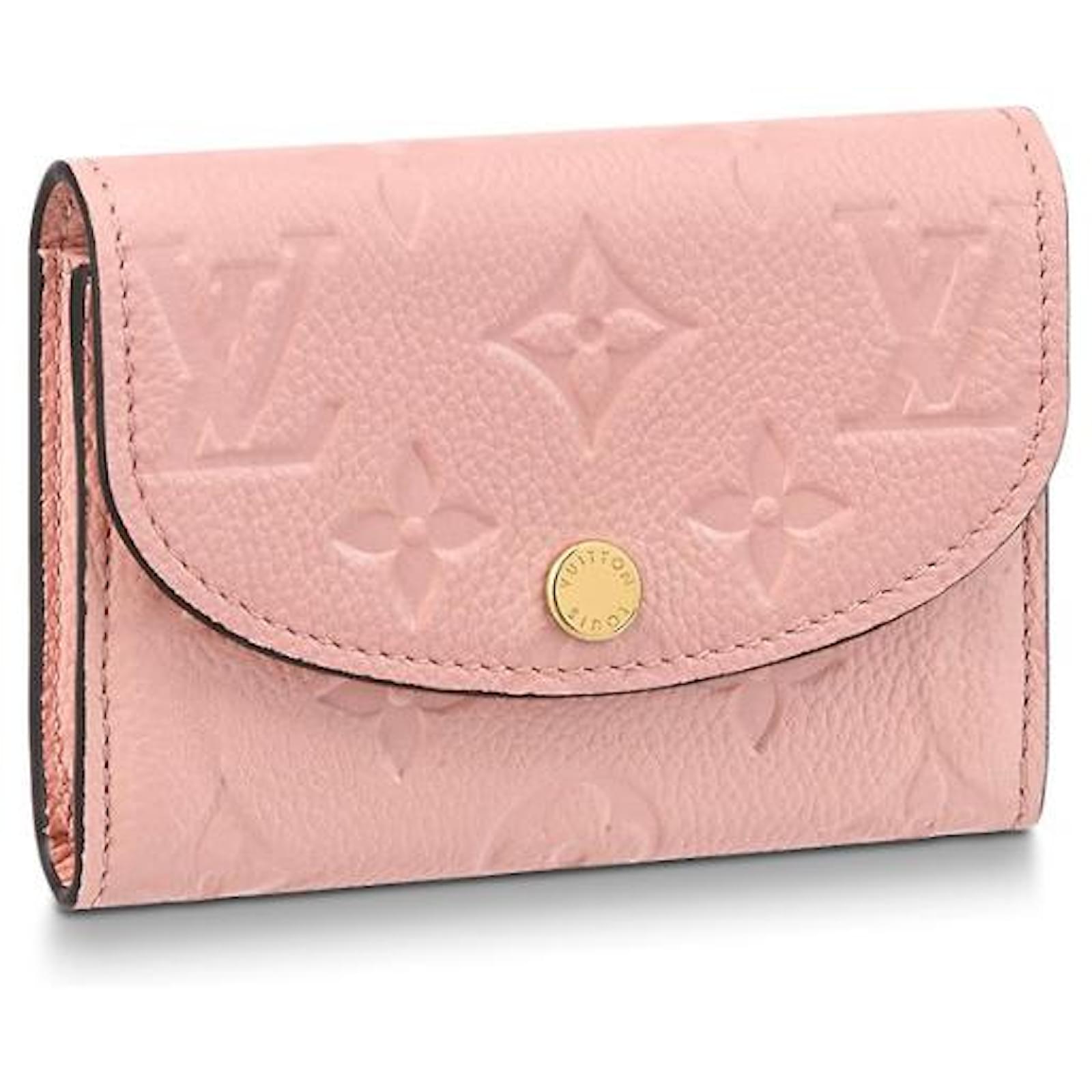 Louis Vuitton LV Rosalie leather new pink ref.676537 - Joli Closet