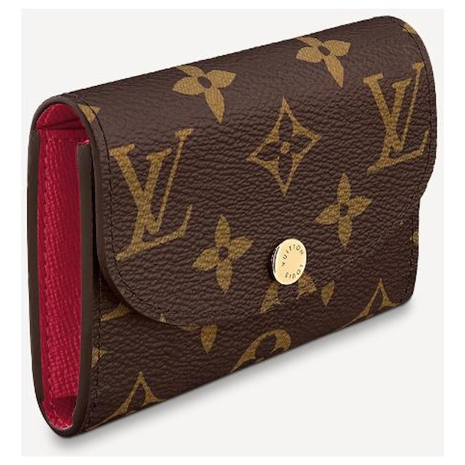 Louis Vuitton LV Rosalie wallet monogram canvas Brown ref.676544 - Joli  Closet