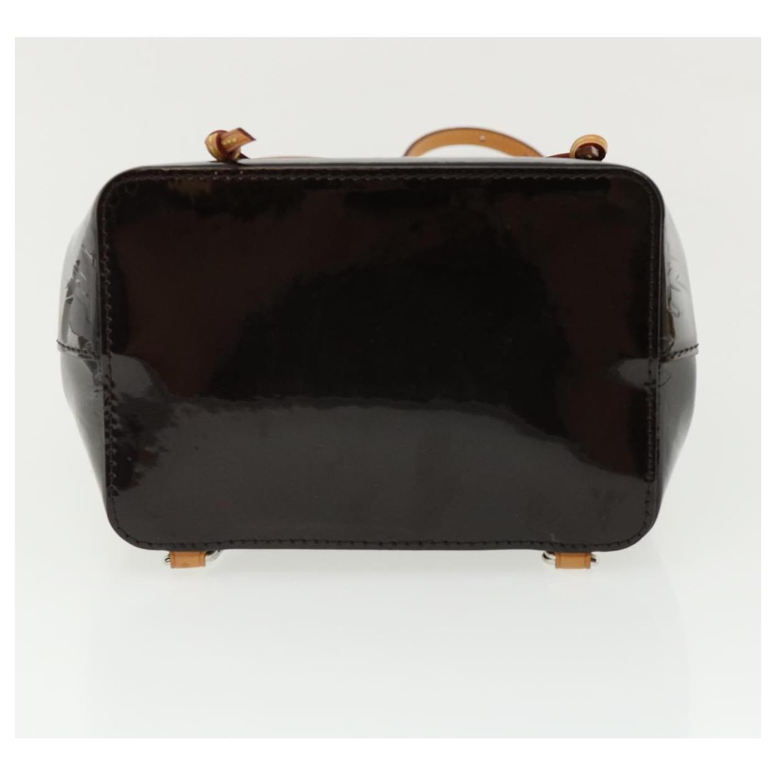 LOUIS VUITTON Monogram Vernis Hot spring Hand Bag Amarante M96053 LV Auth  lt637a Patent leather ref.676635 - Joli Closet