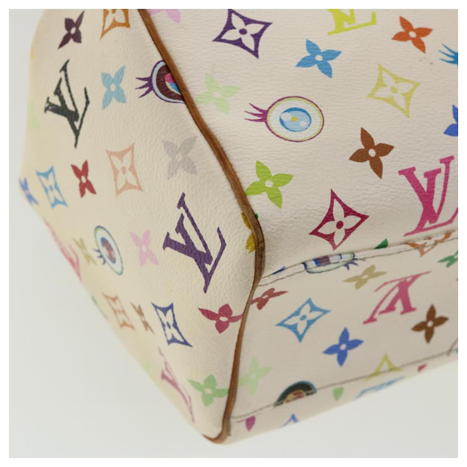 LOUIS VUITTON I love monogram Sac Retro GM Hand Bag White M92053 LV Auth  32058 Cloth ref.676890 - Joli Closet