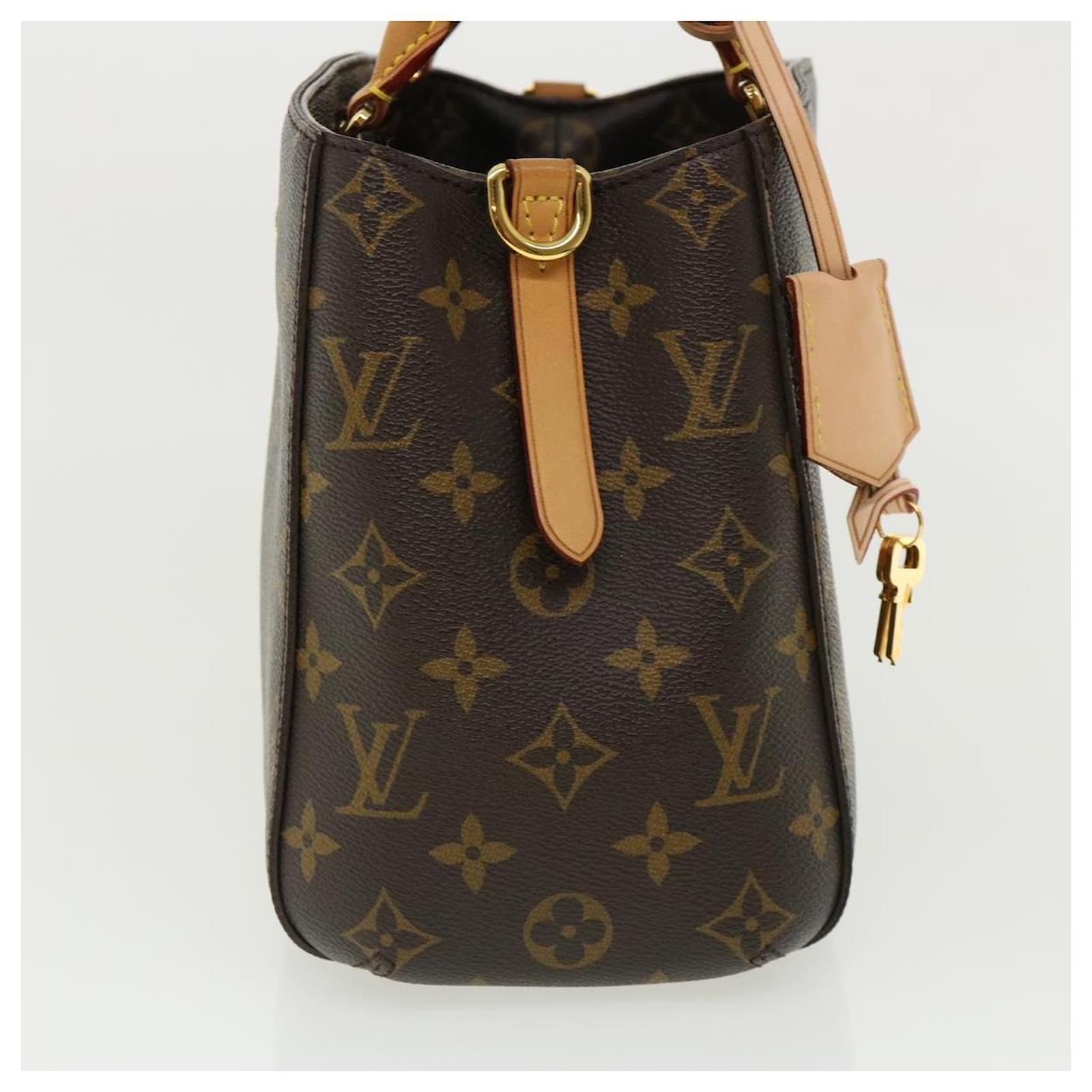 LOUIS VUITTON Montaigne BB Handbag Shoulder bag M41055 Monogram Brown Ladies
