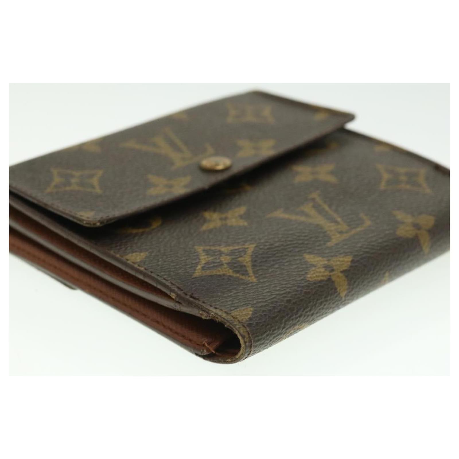 LOUIS VUITTON Monogram Canvas Portefeuille Elise Wallet