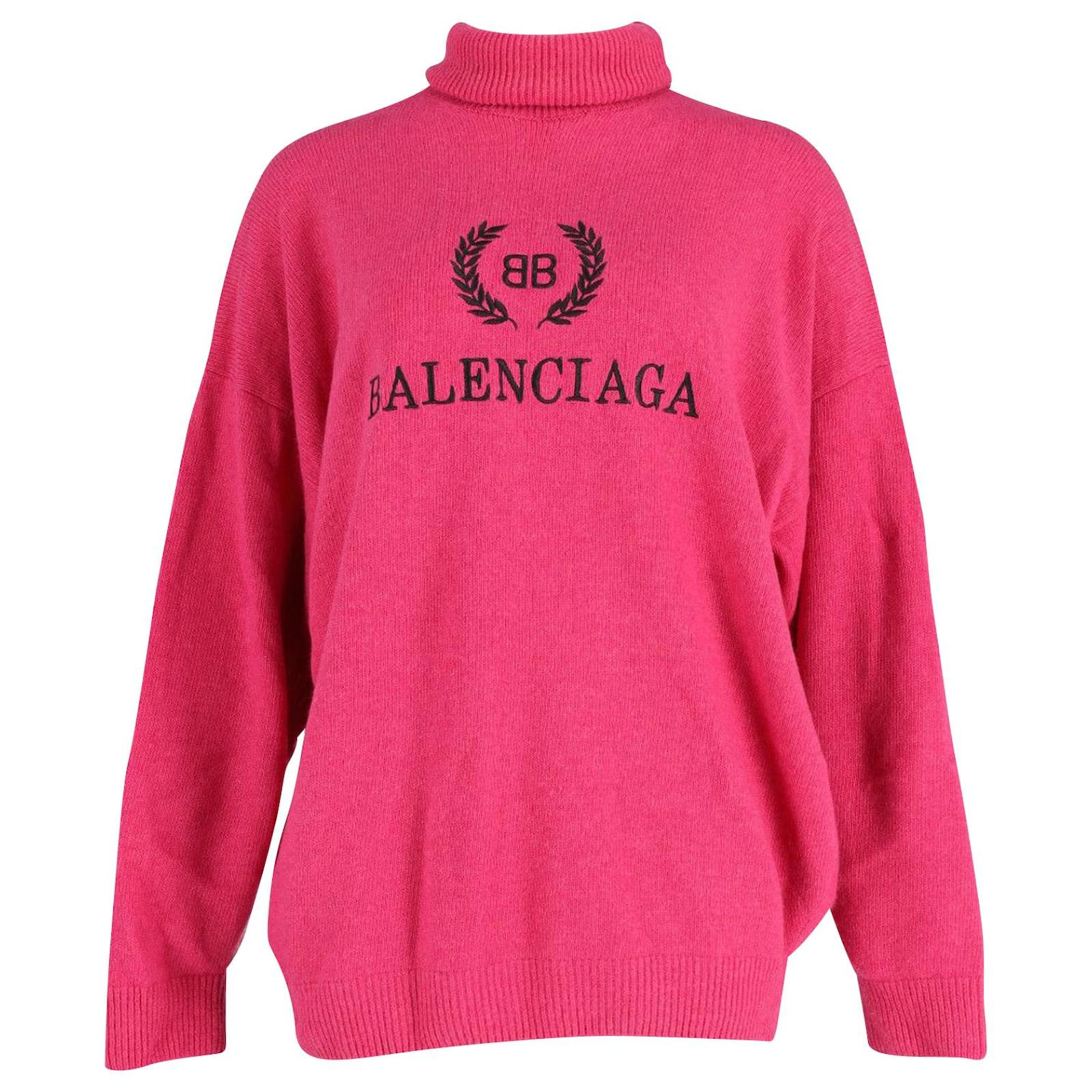 balenciaga pullover neon