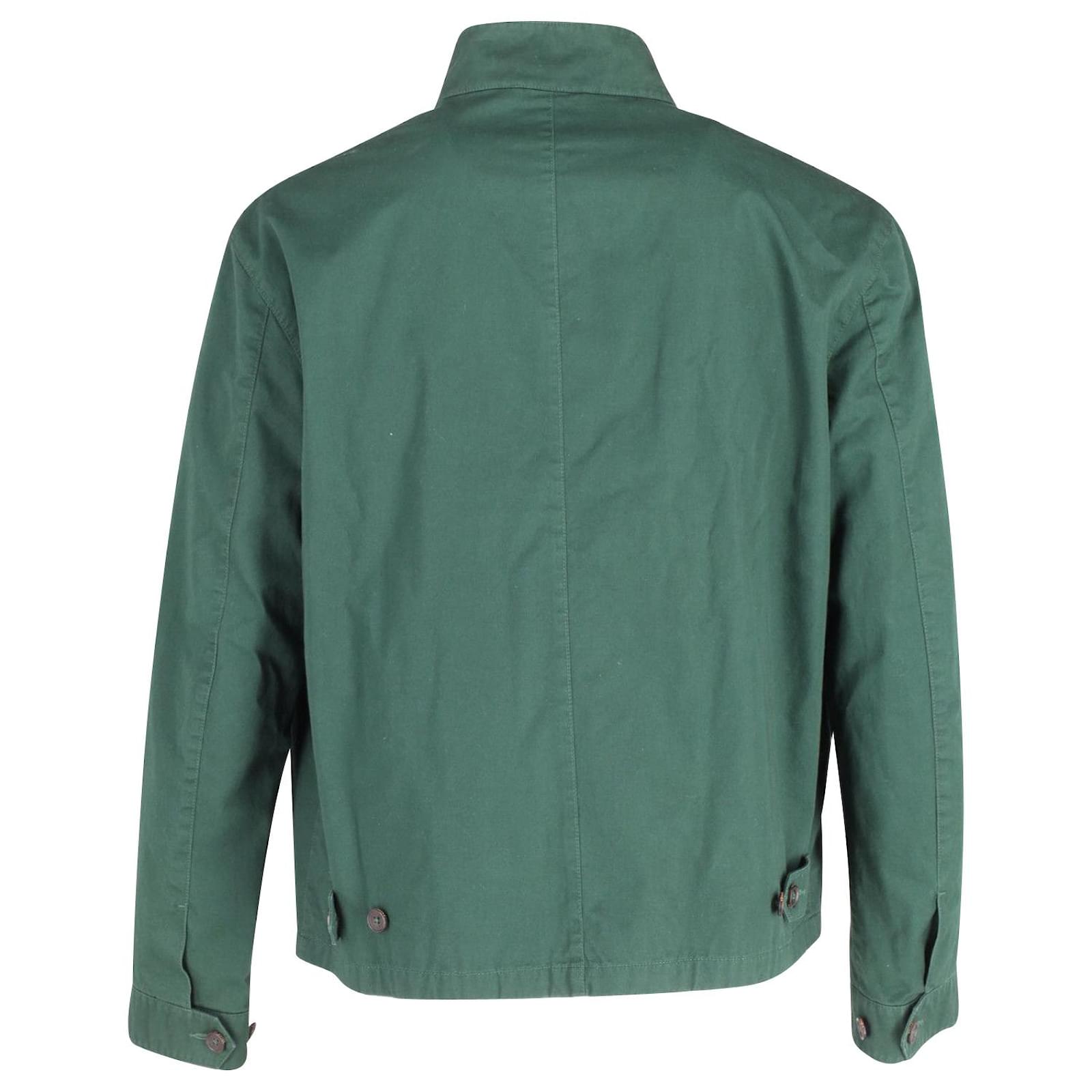 Polo Ralph Lauren Barracuda Lined Jacket in Green Cotton ref.677498 ...
