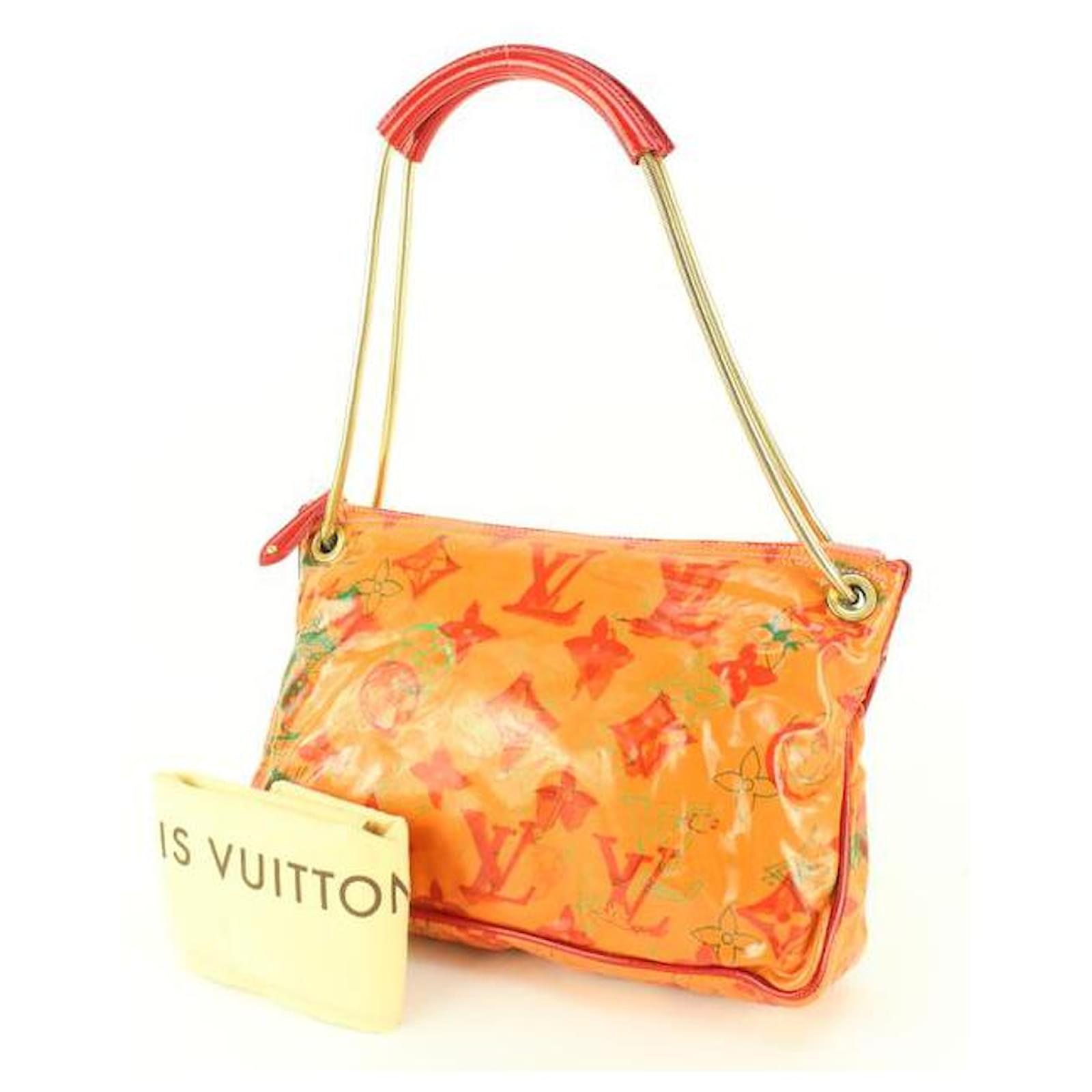 Louis Vuitton Richard Prince Watercolor Pochette Bonbon Bag Leather  ref.677775 - Joli Closet