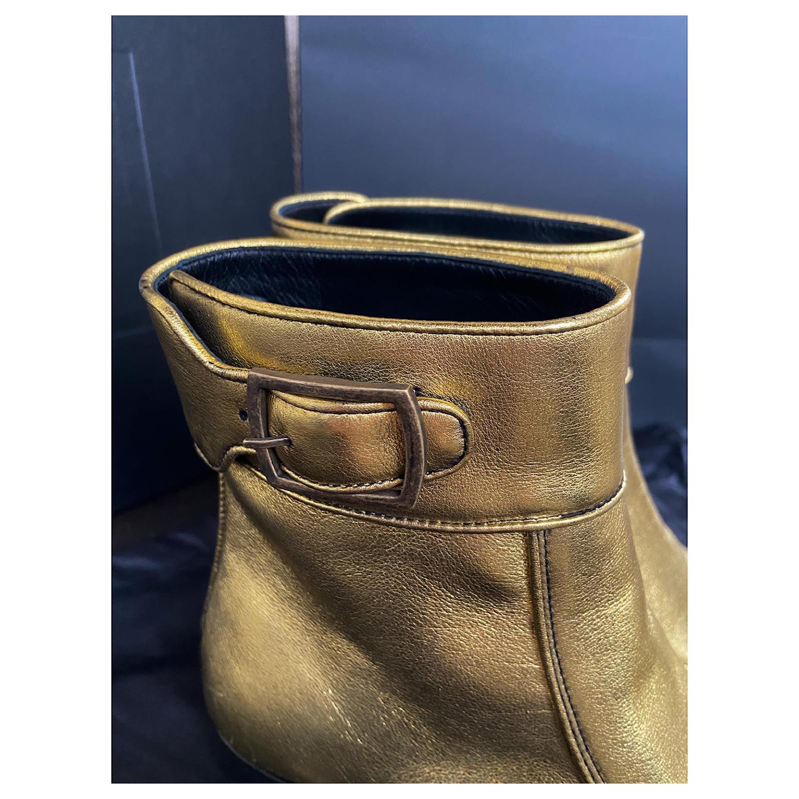 Ysl on sale miles boot