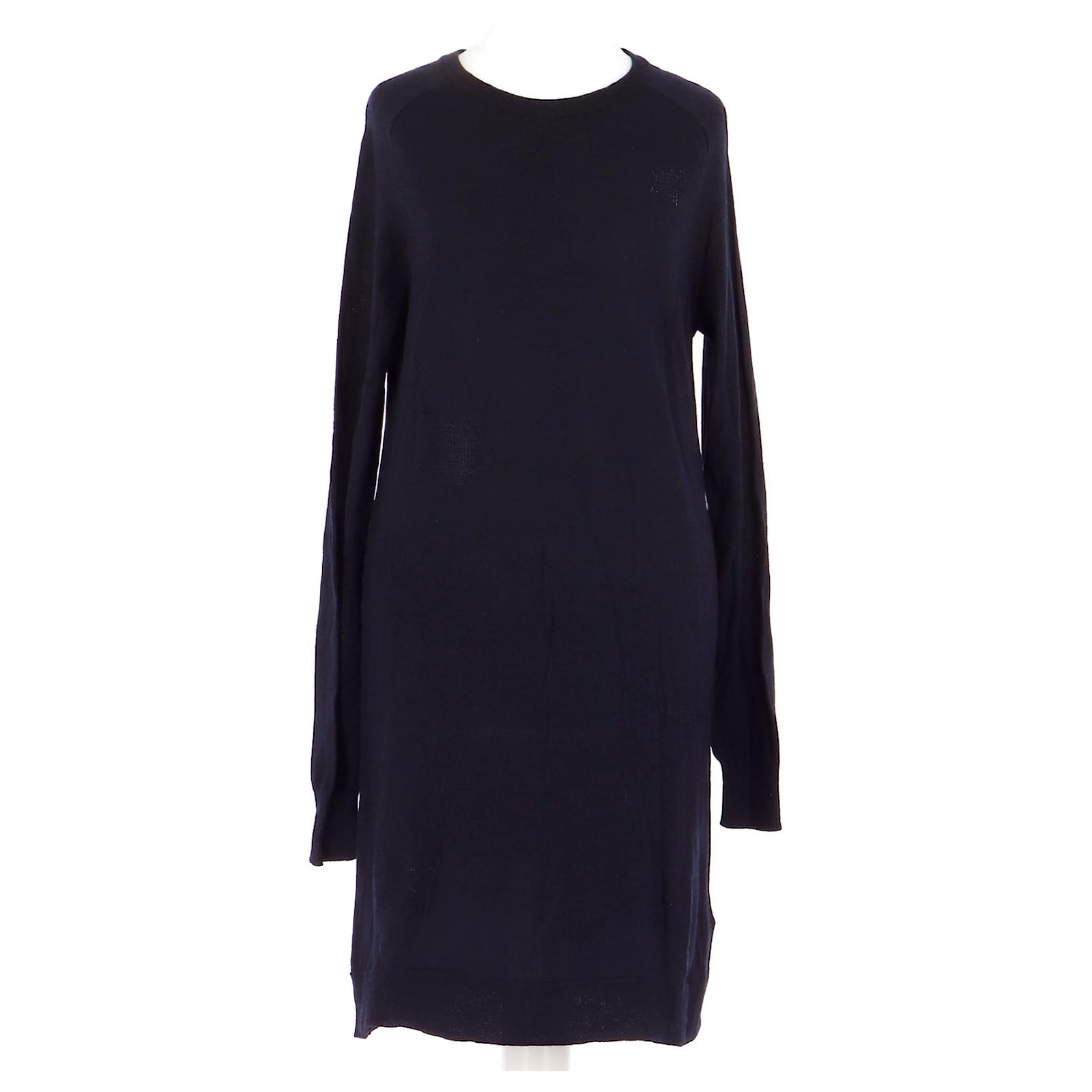 Zadig & Voltaire robe Navy blue Wool ref.678072 - Joli Closet