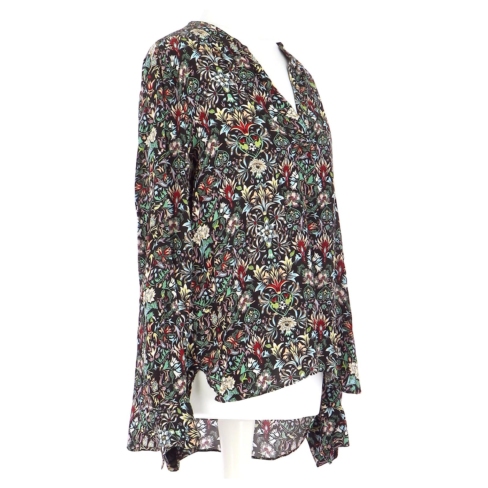 Blouse Zadig & Voltaire Taille 2 Gris - Occasion Très Bon état