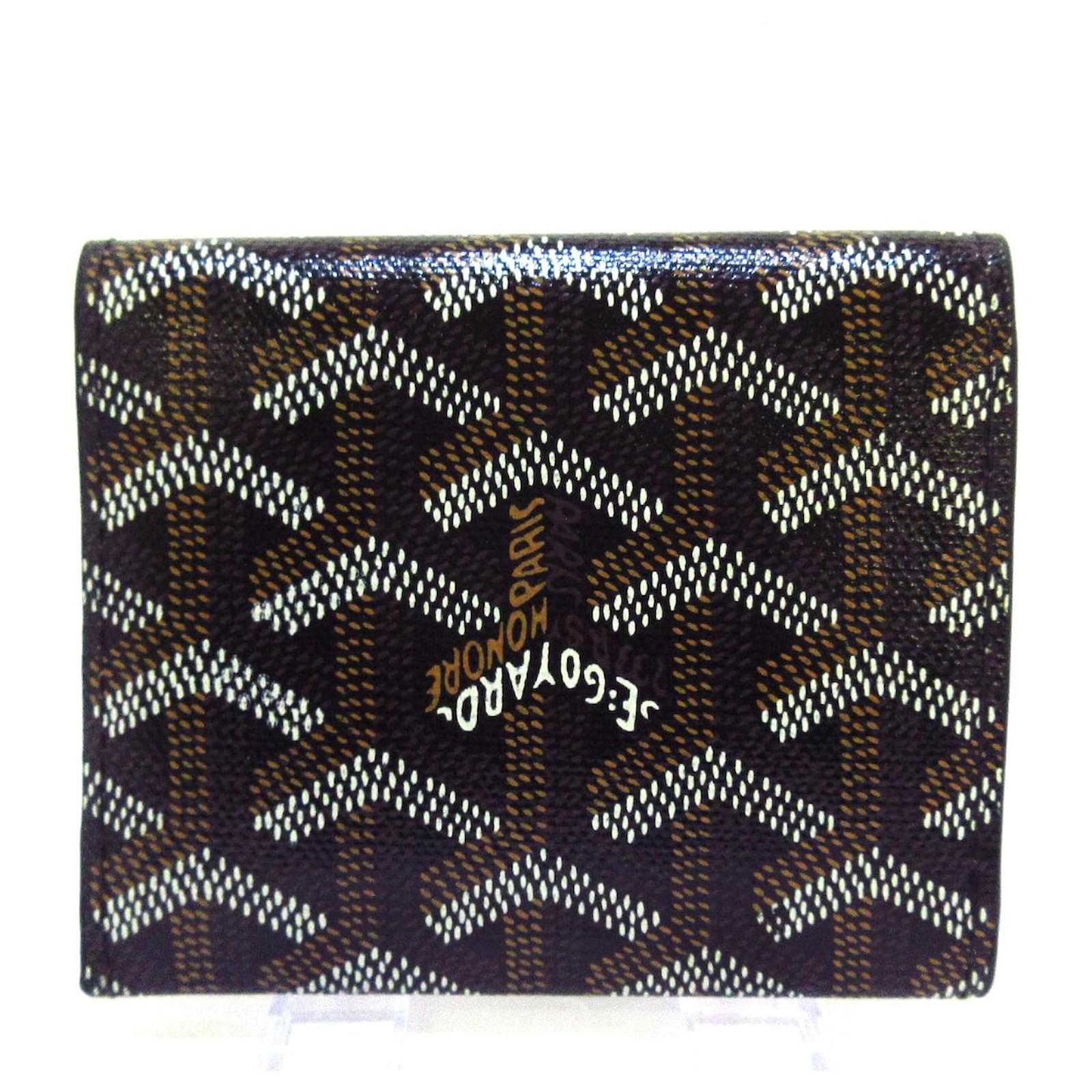 Goyard Hardy handbag in monogram canvas. Black Leather Cloth ref.201433 -  Joli Closet